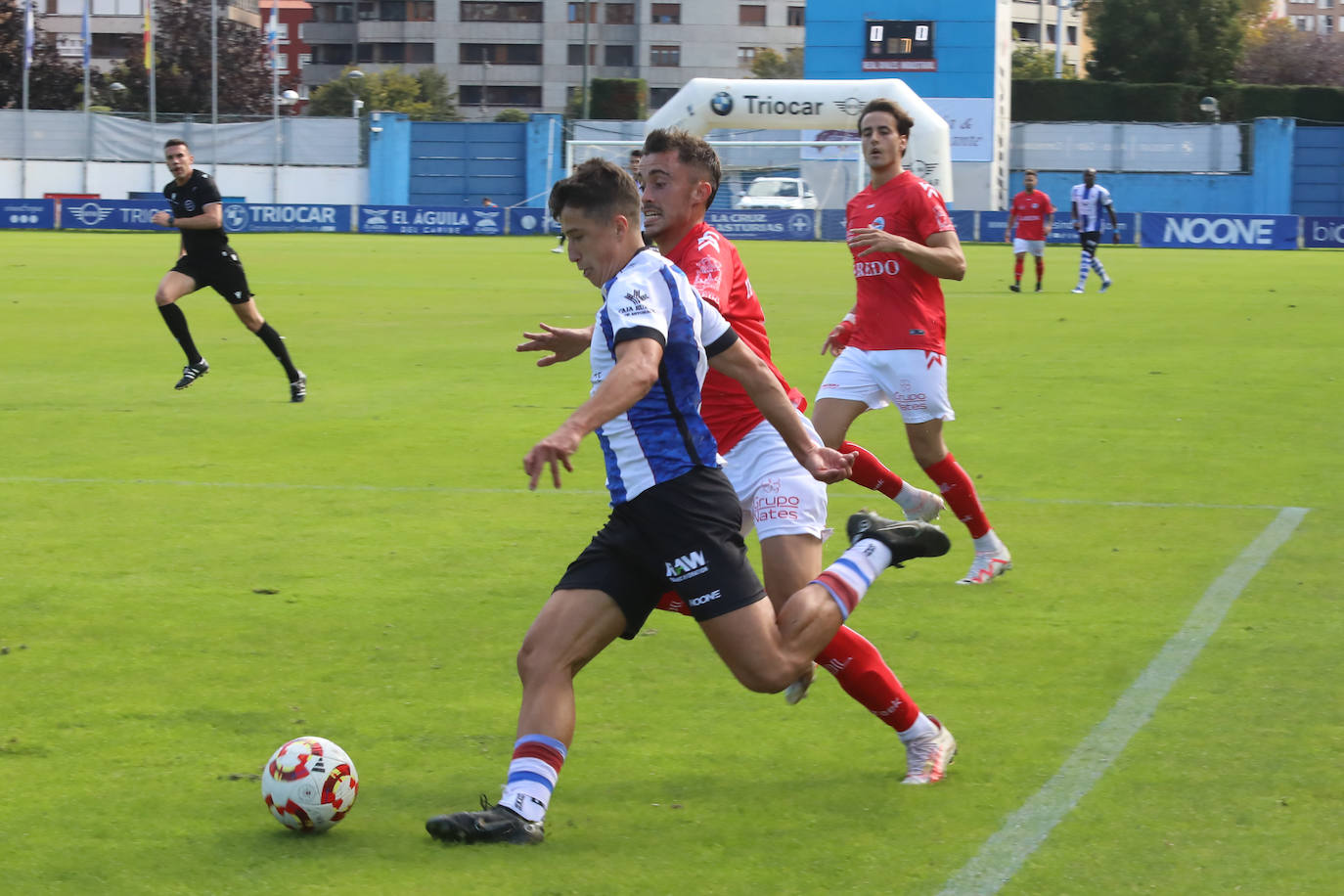 Las mejores imágenes del Real Avilés - Laredo