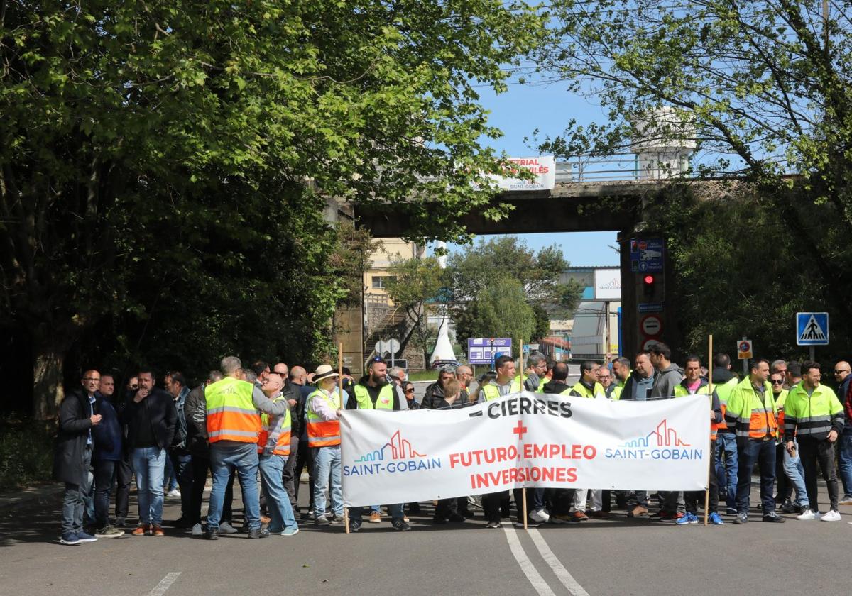 Los trabajadores de Cimisa participaron en las movilizaciones.