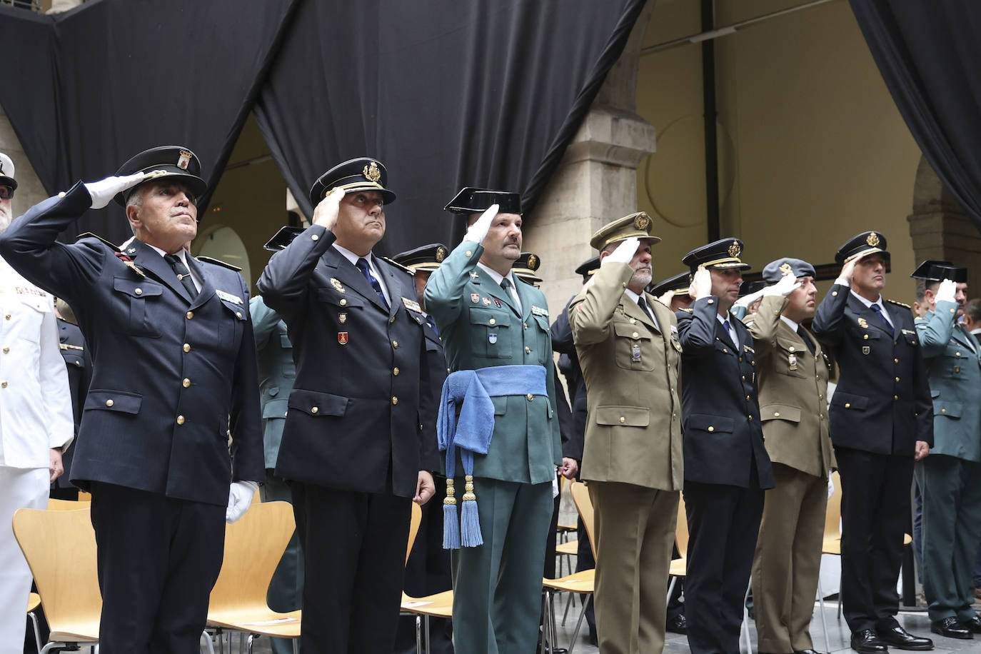 La celebración de la Policía Local de Gijón, en imágenes