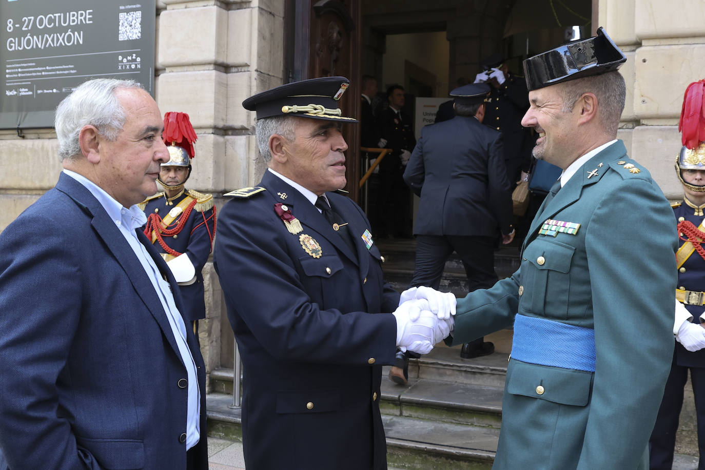 La celebración de la Policía Local de Gijón, en imágenes