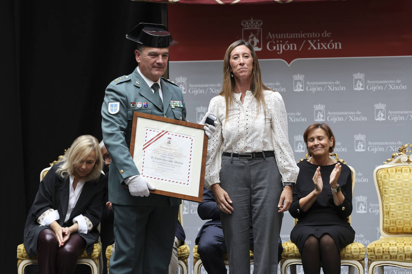 La celebración de la Policía Local de Gijón, en imágenes