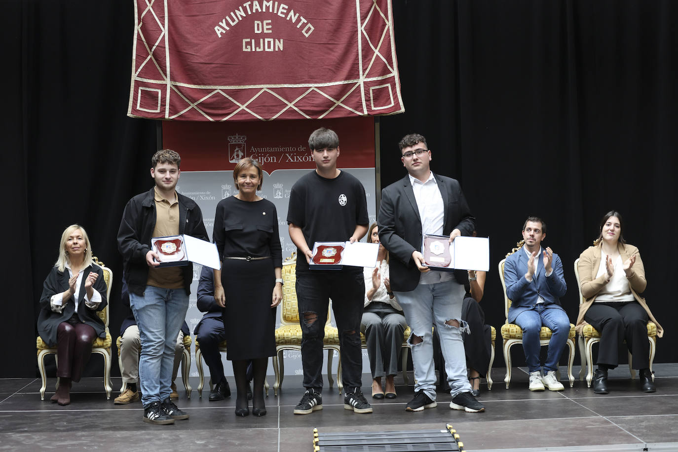 La celebración de la Policía Local de Gijón, en imágenes