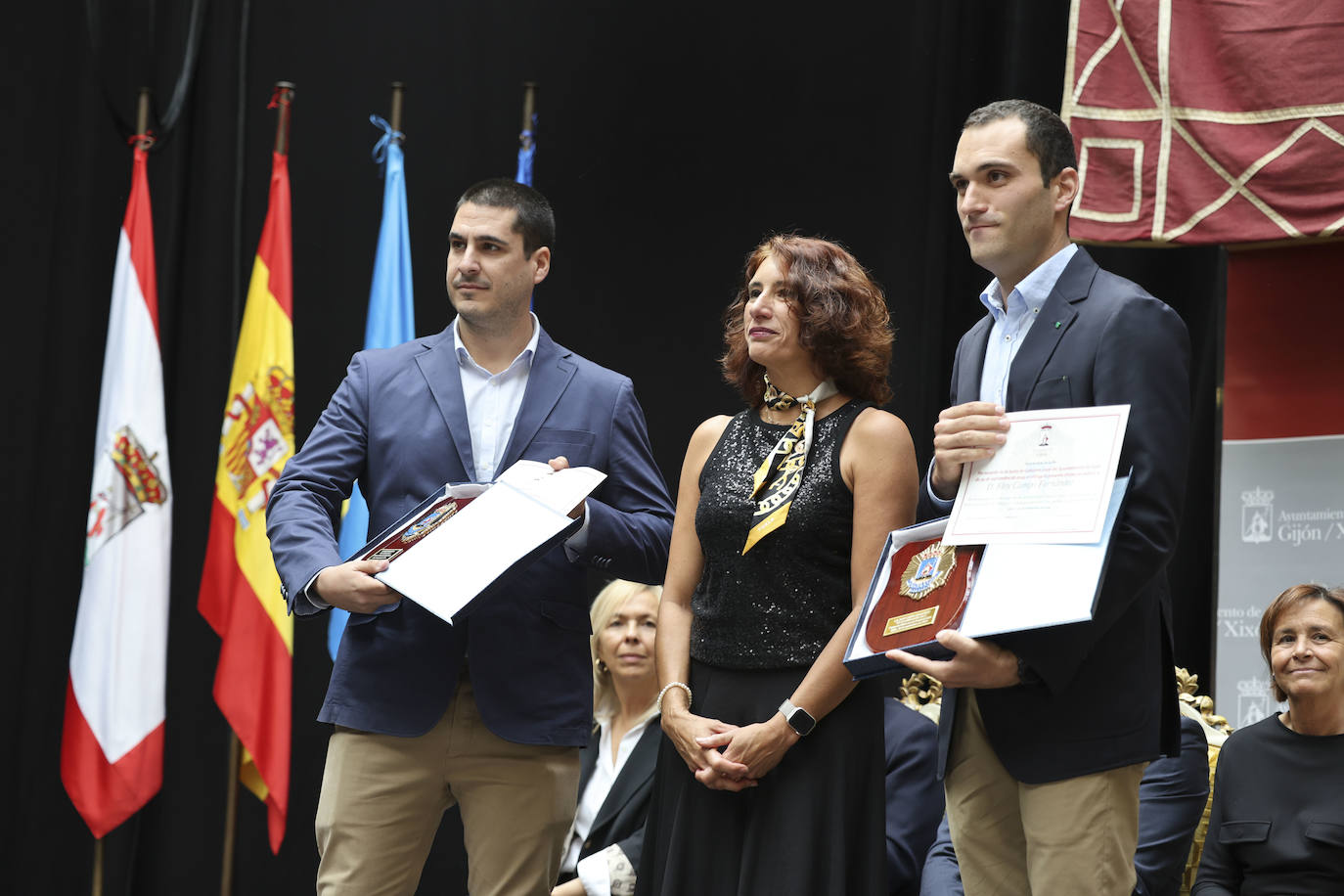 La celebración de la Policía Local de Gijón, en imágenes