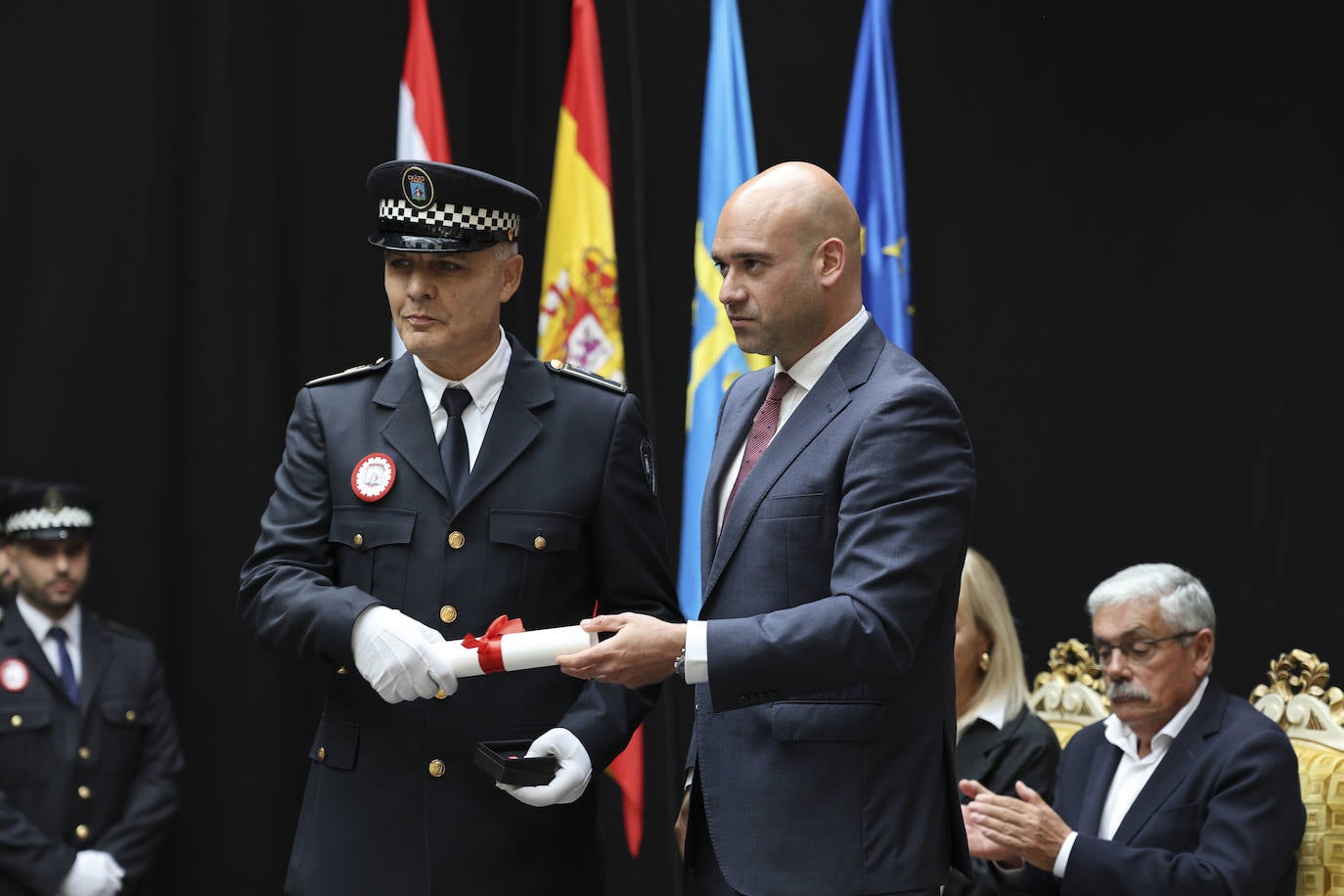 La celebración de la Policía Local de Gijón, en imágenes