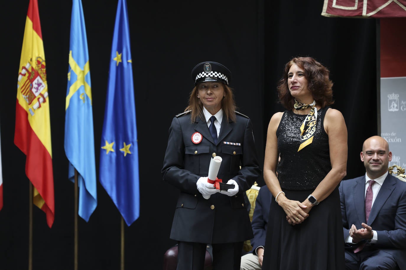 La celebración de la Policía Local de Gijón, en imágenes