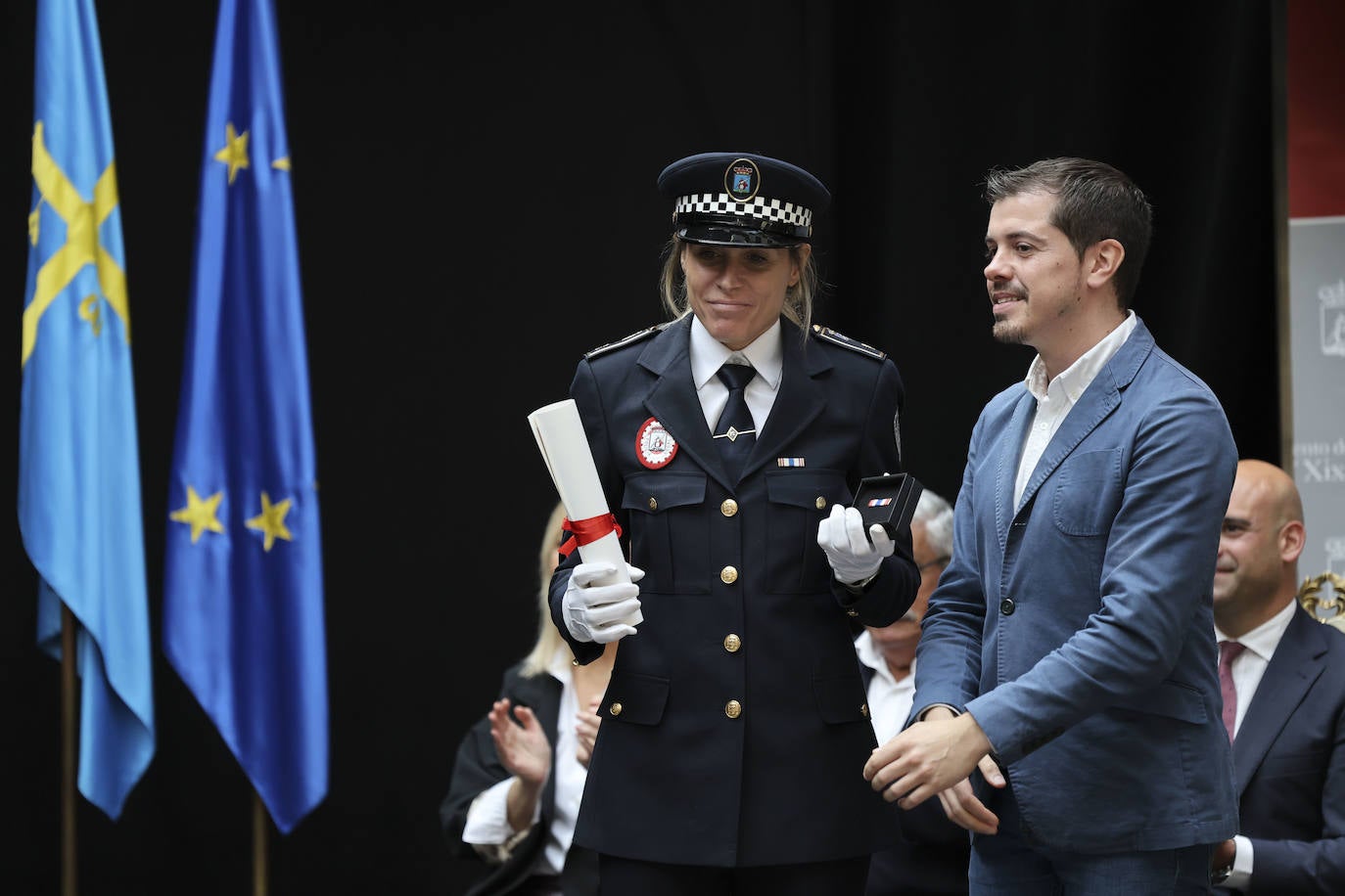 La celebración de la Policía Local de Gijón, en imágenes