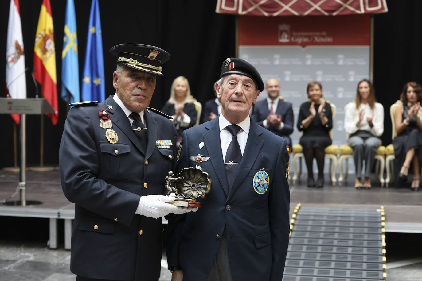 La celebración de la Policía Local de Gijón, en imágenes