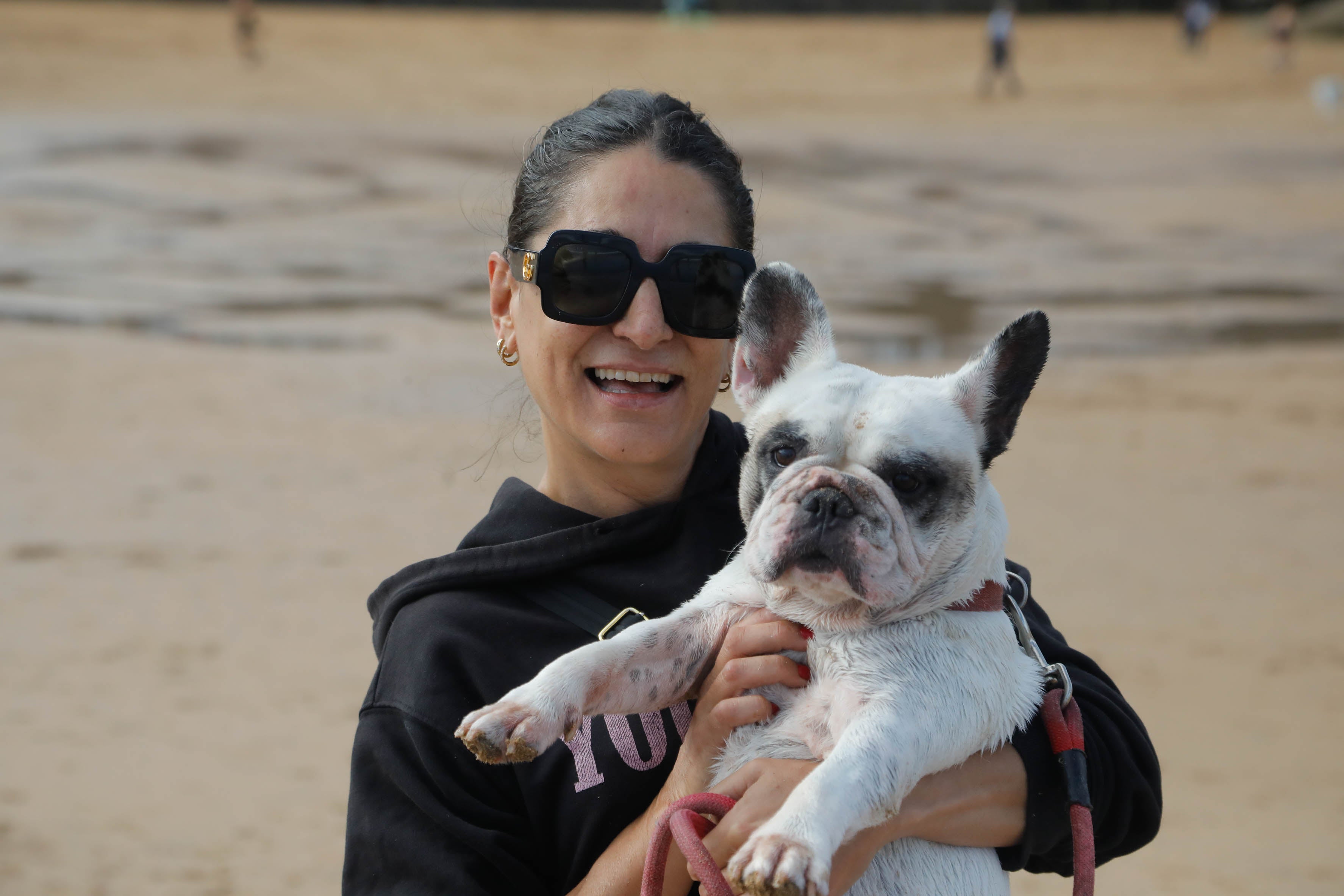 Diversión canina en San Lorenzo: los perros vuelven a playa