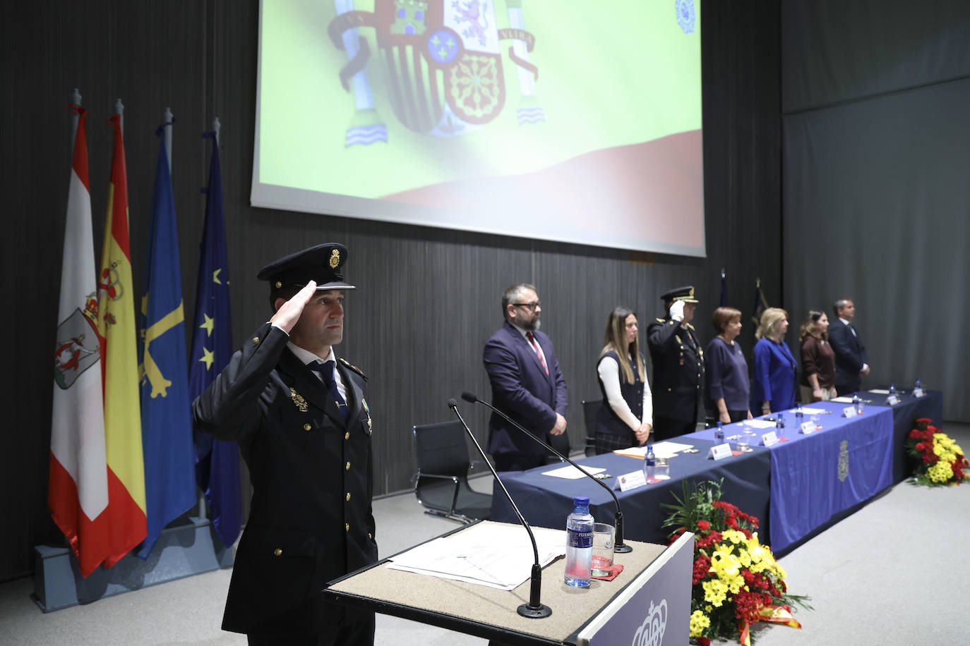 Honores y devoción en Gijón por los Santos Custodios