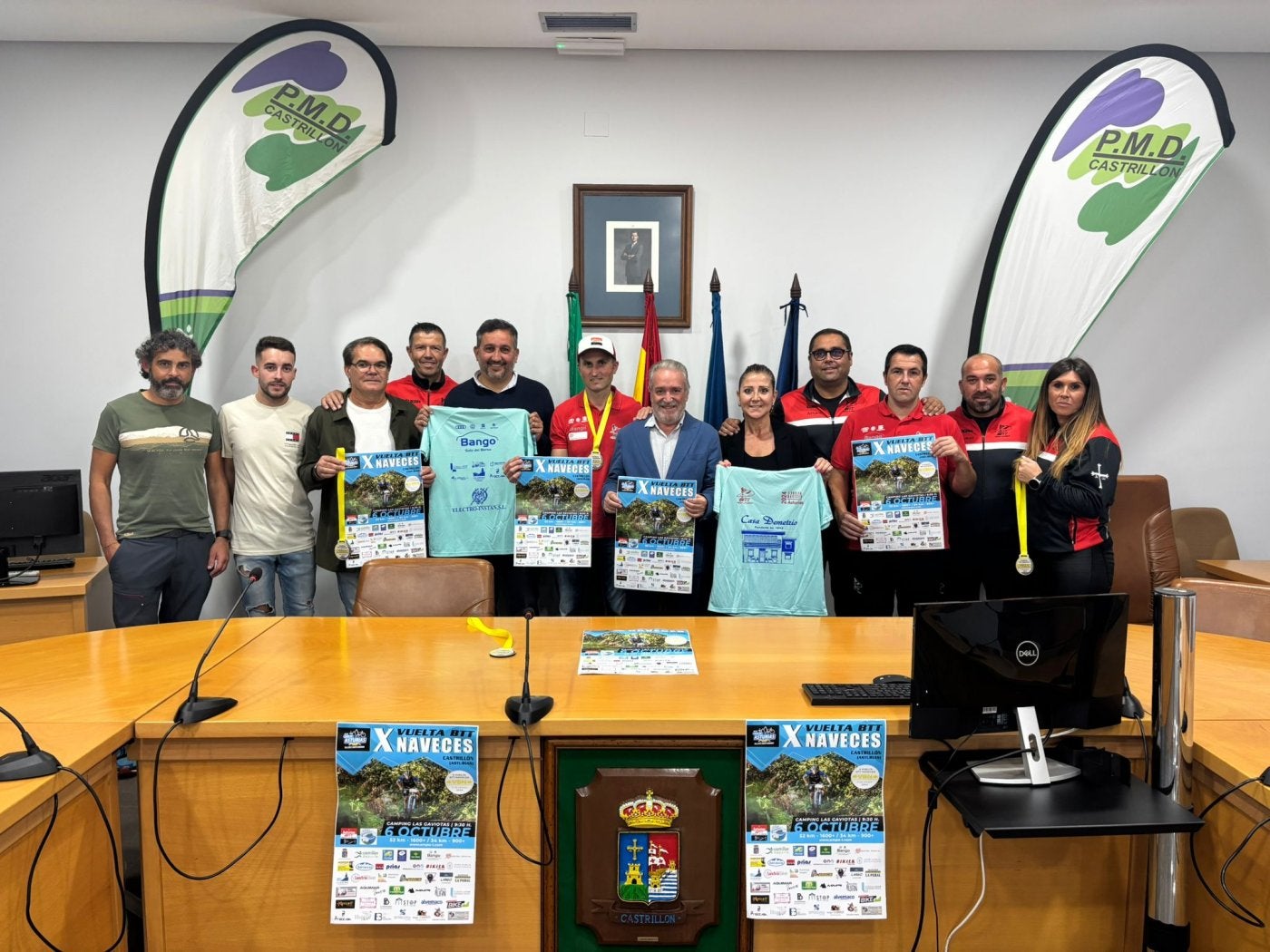 La competición fue presentada ayer en el Ayuntamiento de Castrillón.