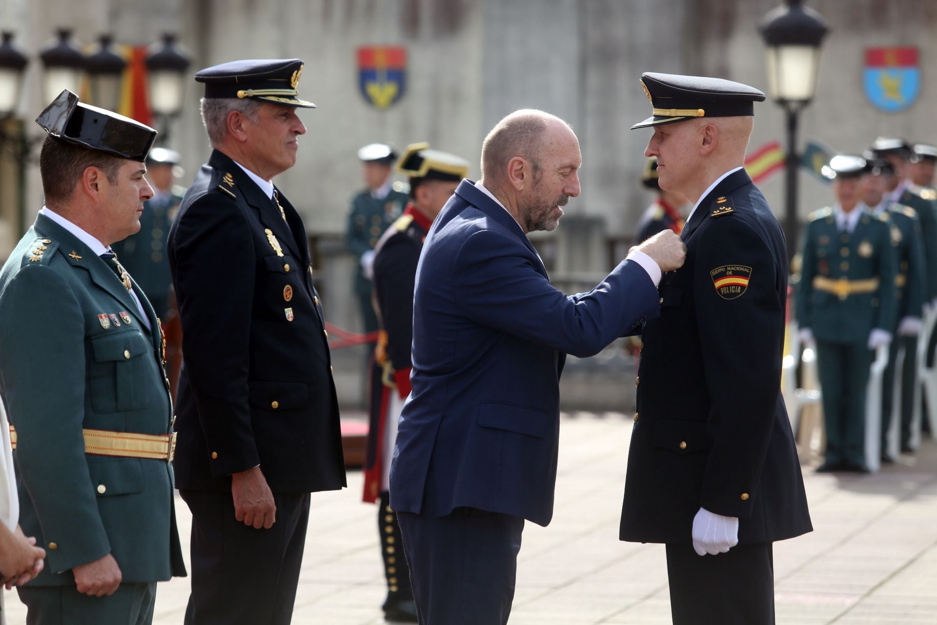 El Día del Pilar ensalza en Oviedo el «sacrificio y la entrega» de la Guardia Civil