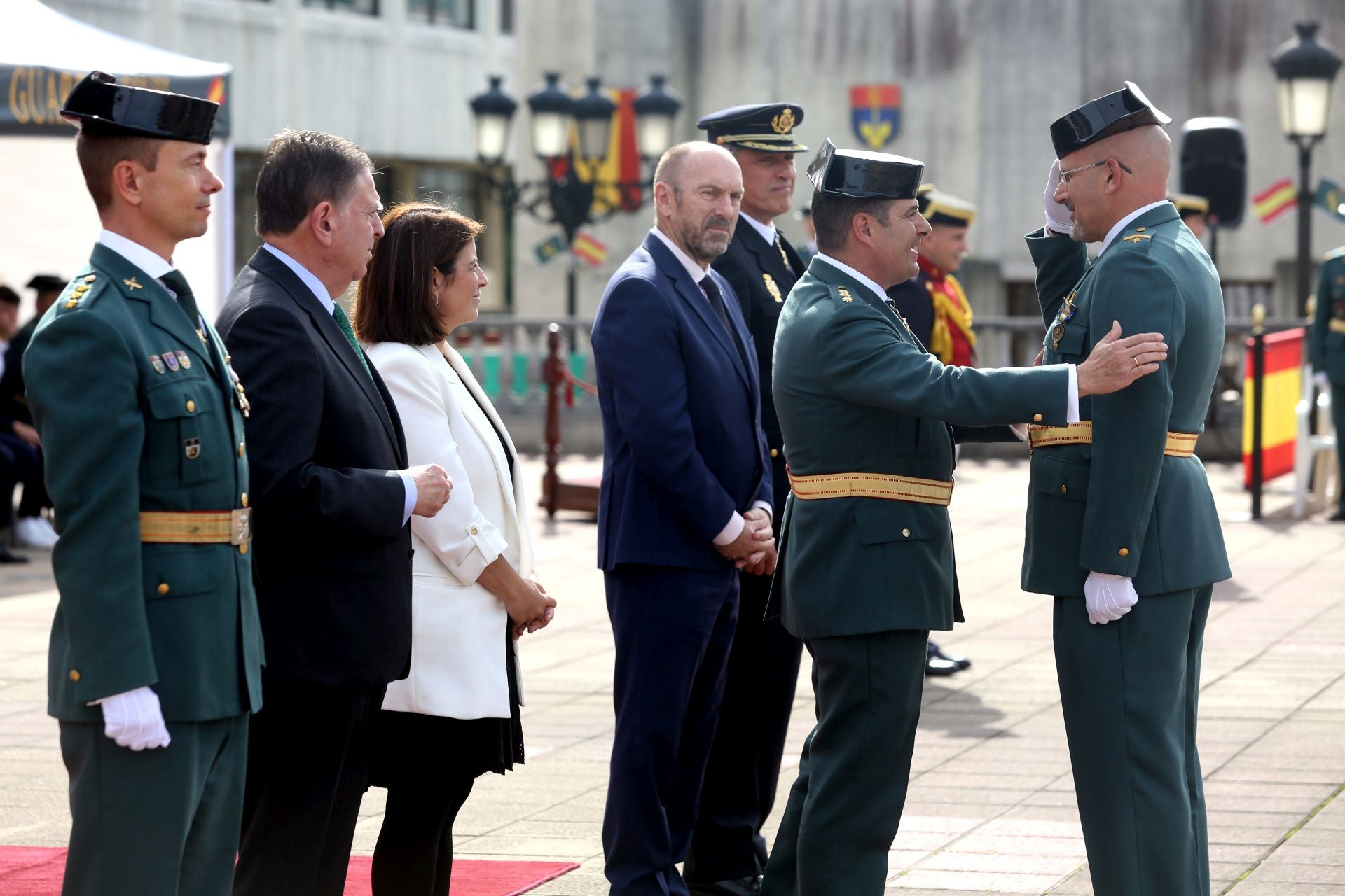 El Día del Pilar ensalza en Oviedo el «sacrificio y la entrega» de la Guardia Civil