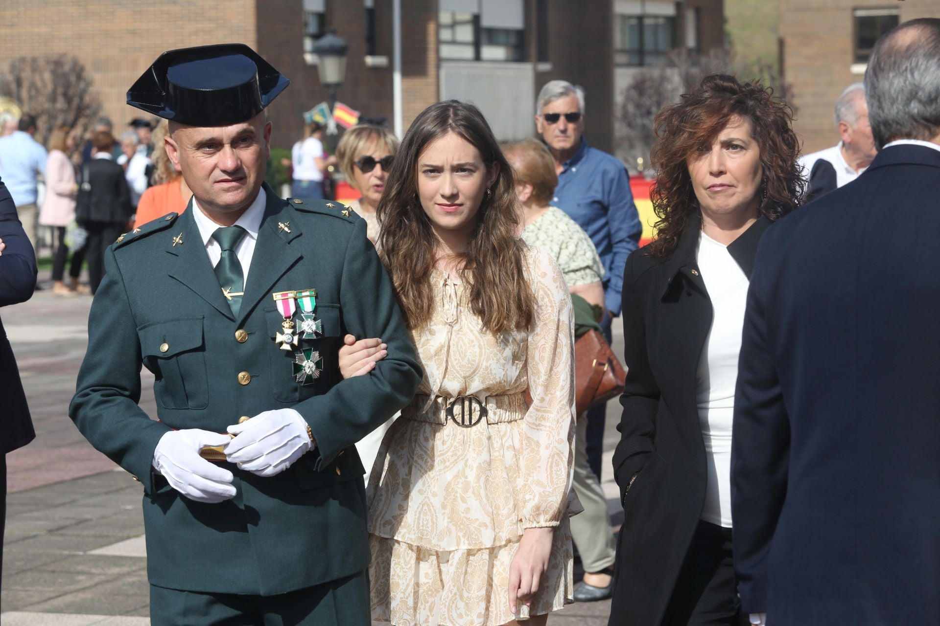 El Día del Pilar ensalza en Oviedo el «sacrificio y la entrega» de la Guardia Civil