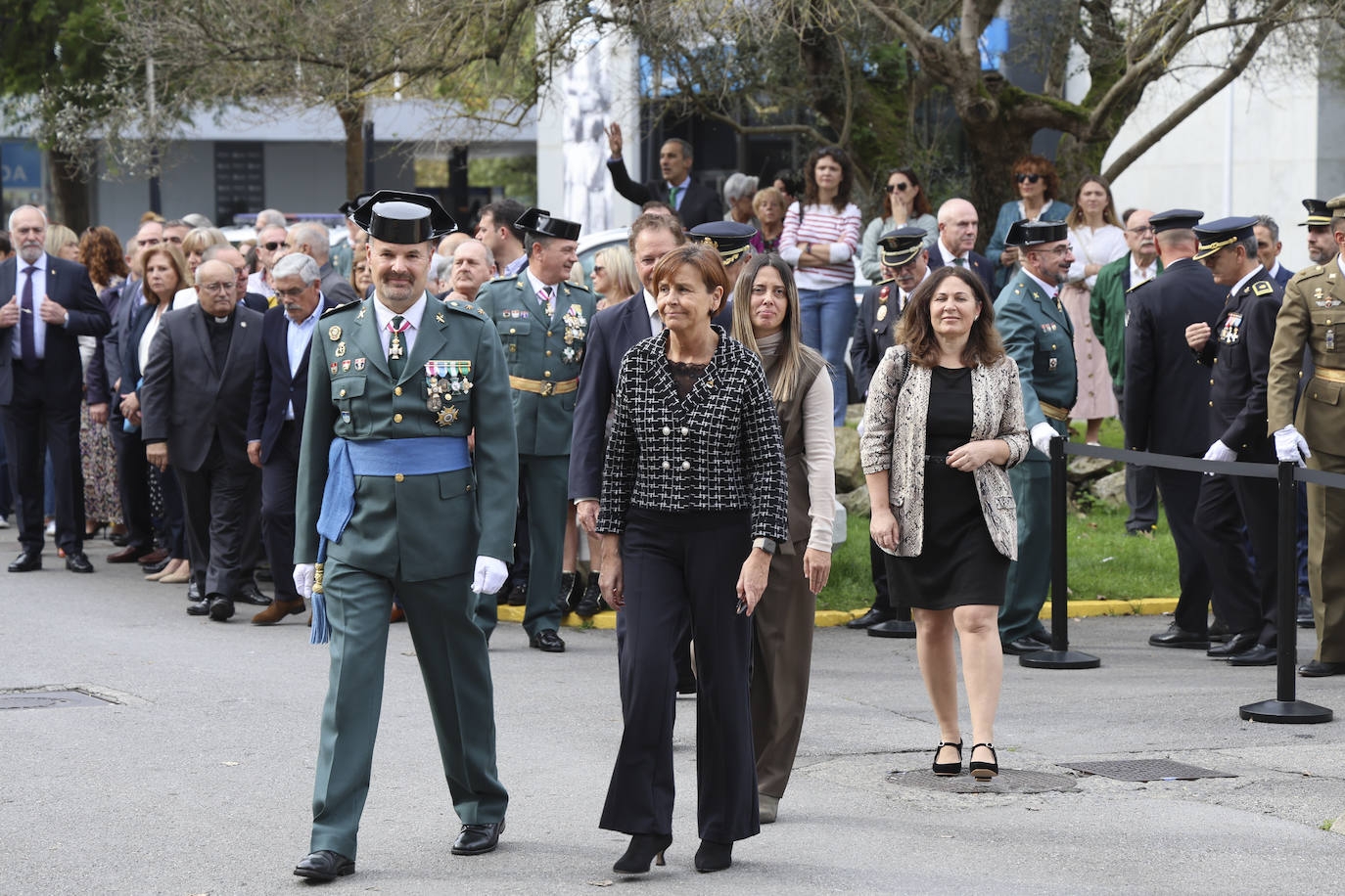 La Guardia Civil celebra el Día del Pilar en Gijón