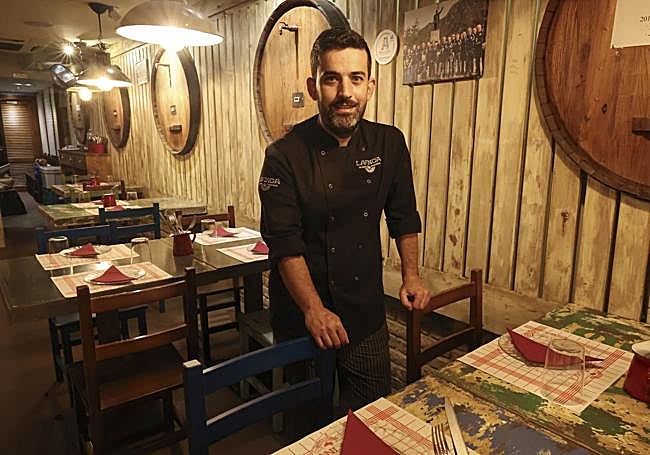 Pedro Almendro restaurante La Finca (Oviedo)