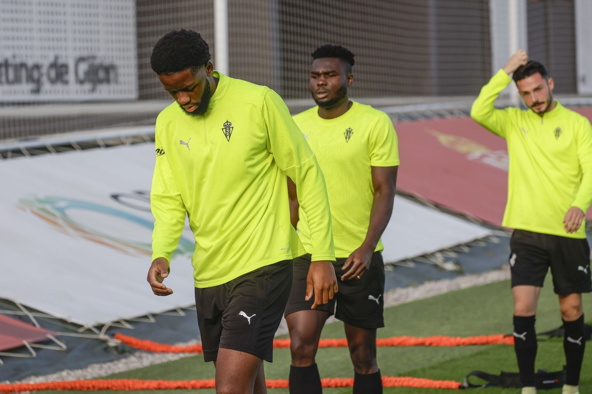 Entrenamiento del Sporting (12/10/24)