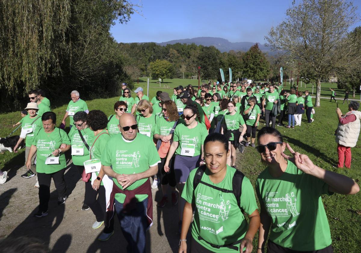 Marea en Villaviciosa por «más investigación» contra el cáncer