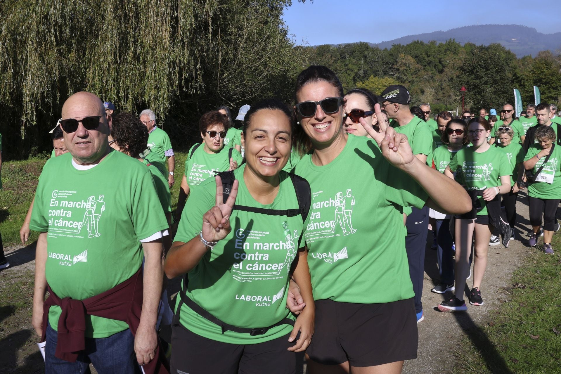 Marea en Villaviciosa por «más investigación» contra el cáncer