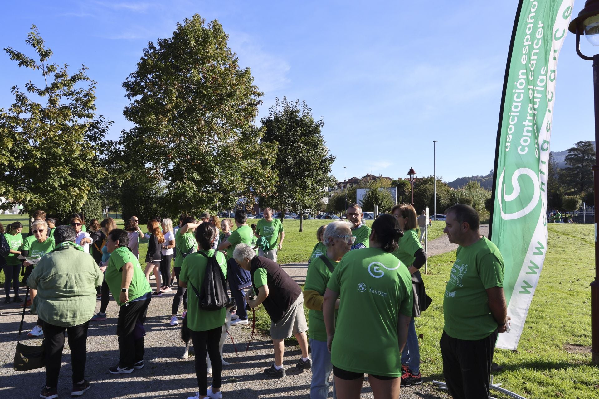 Marea en Villaviciosa por «más investigación» contra el cáncer