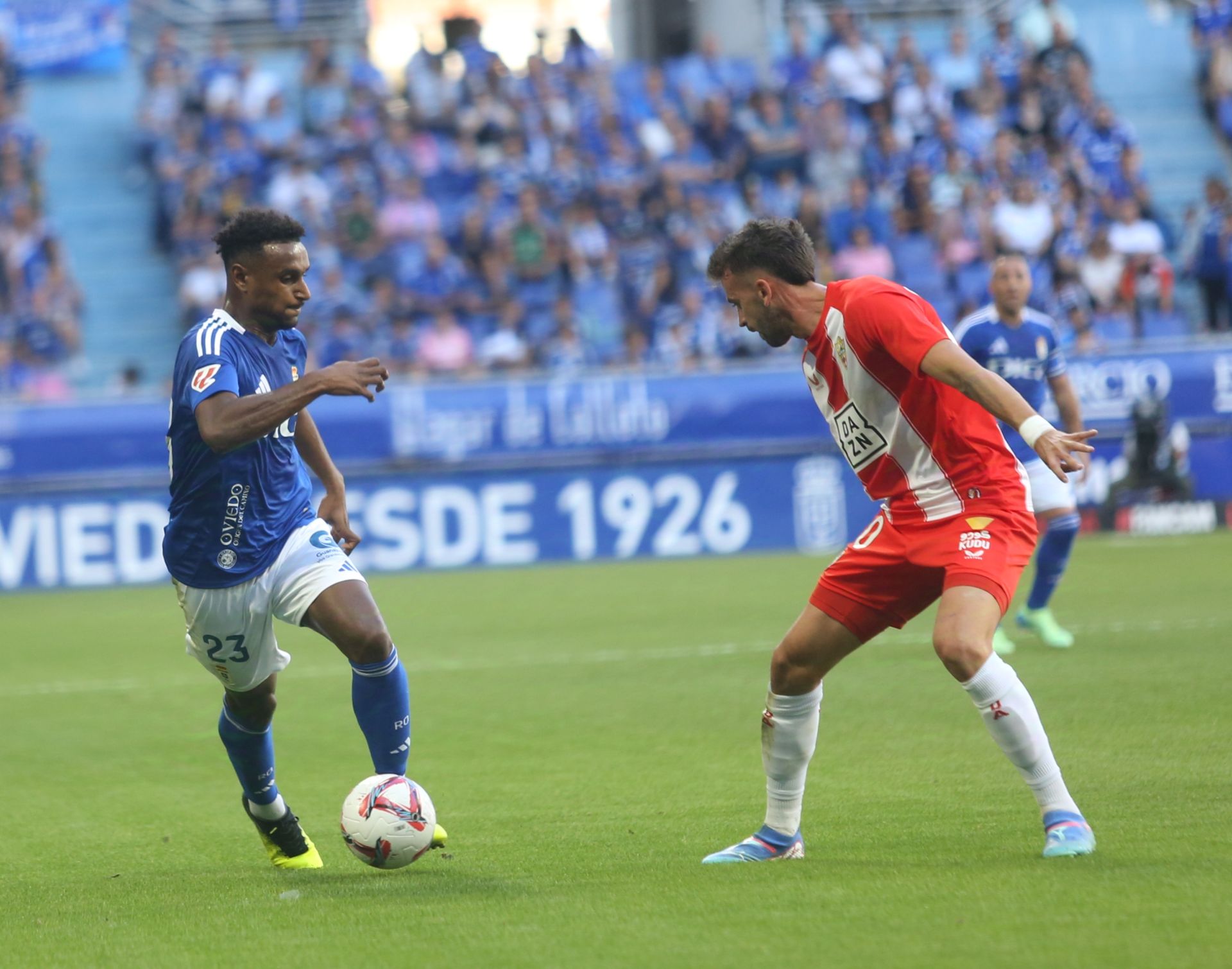 Las mejores imágenes del Real Oviedo contra el Almería (3-2)