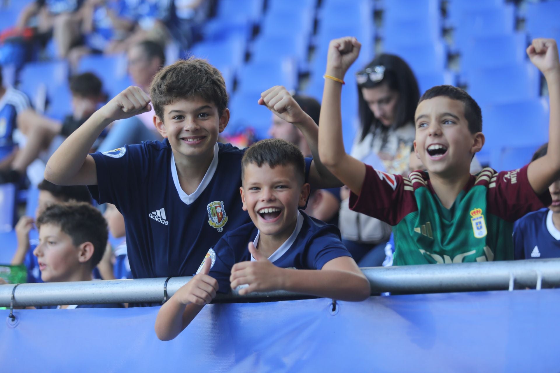 Las mejores imágenes del Real Oviedo contra el Almería (3-2)