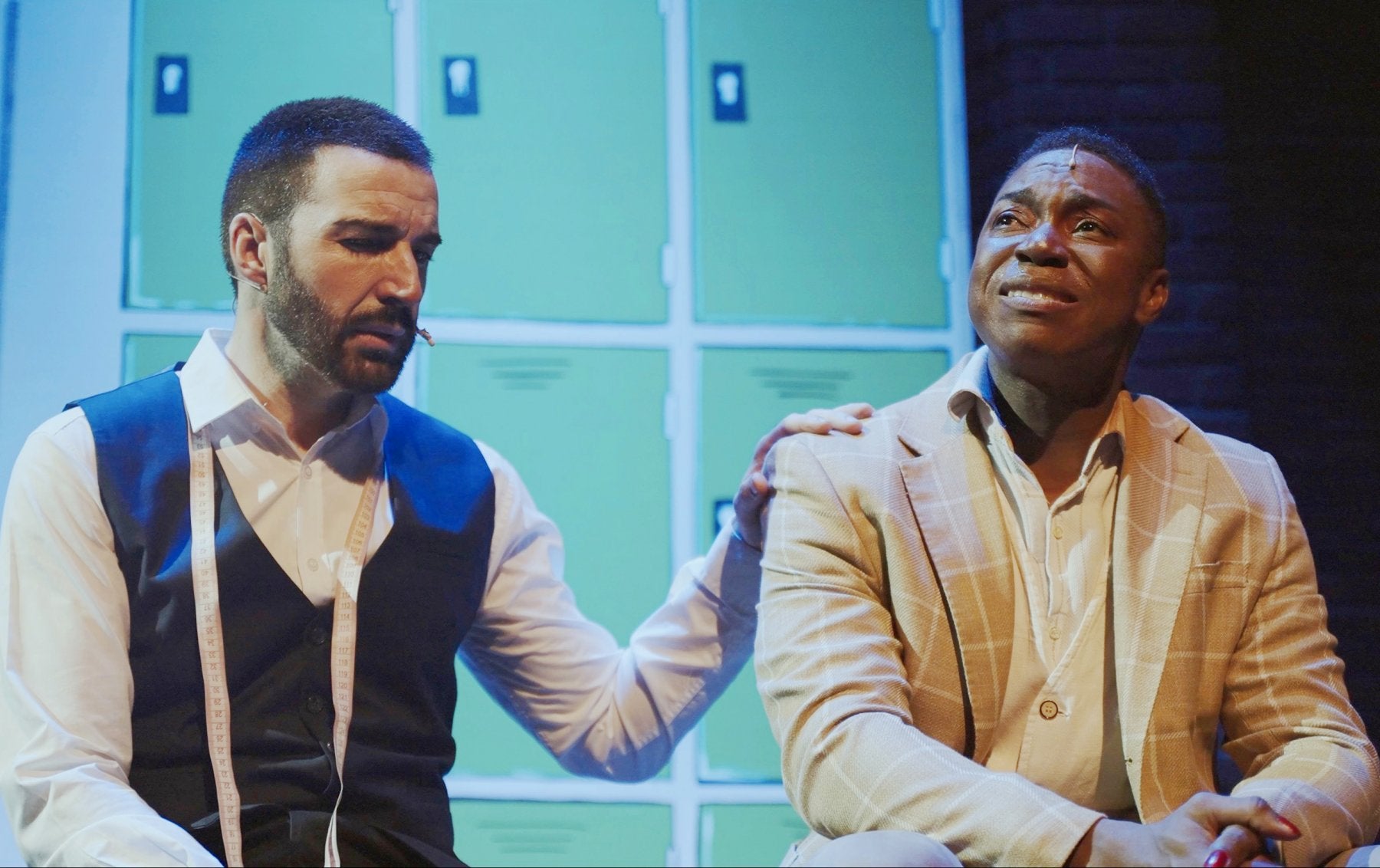 Tiago Barbosa lleva nueve años en España trabajando en musicales. Ahora es Lola en 'Kinky Boots'.