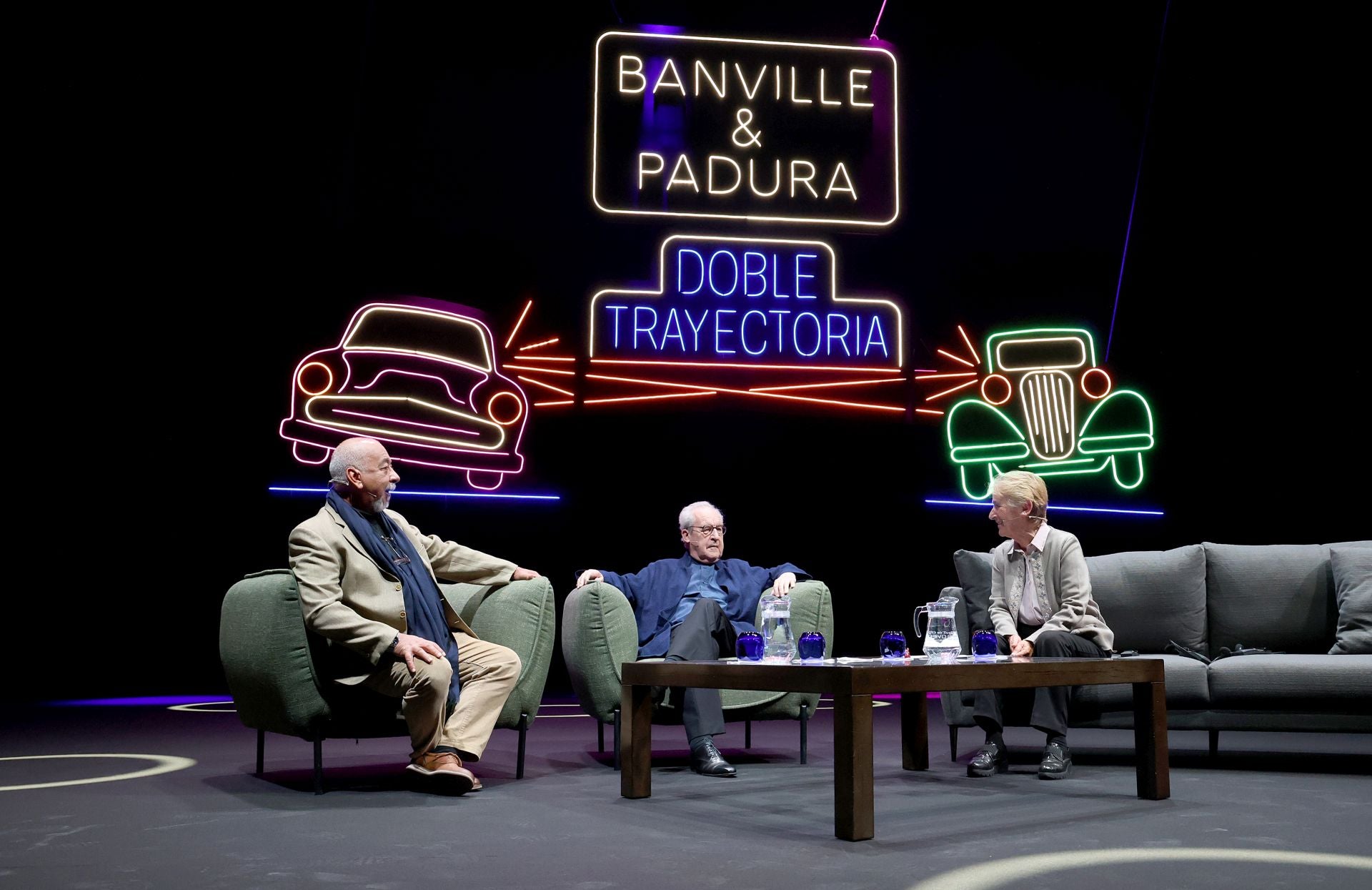 Encuentro entre John Banville y Leonardo Padura