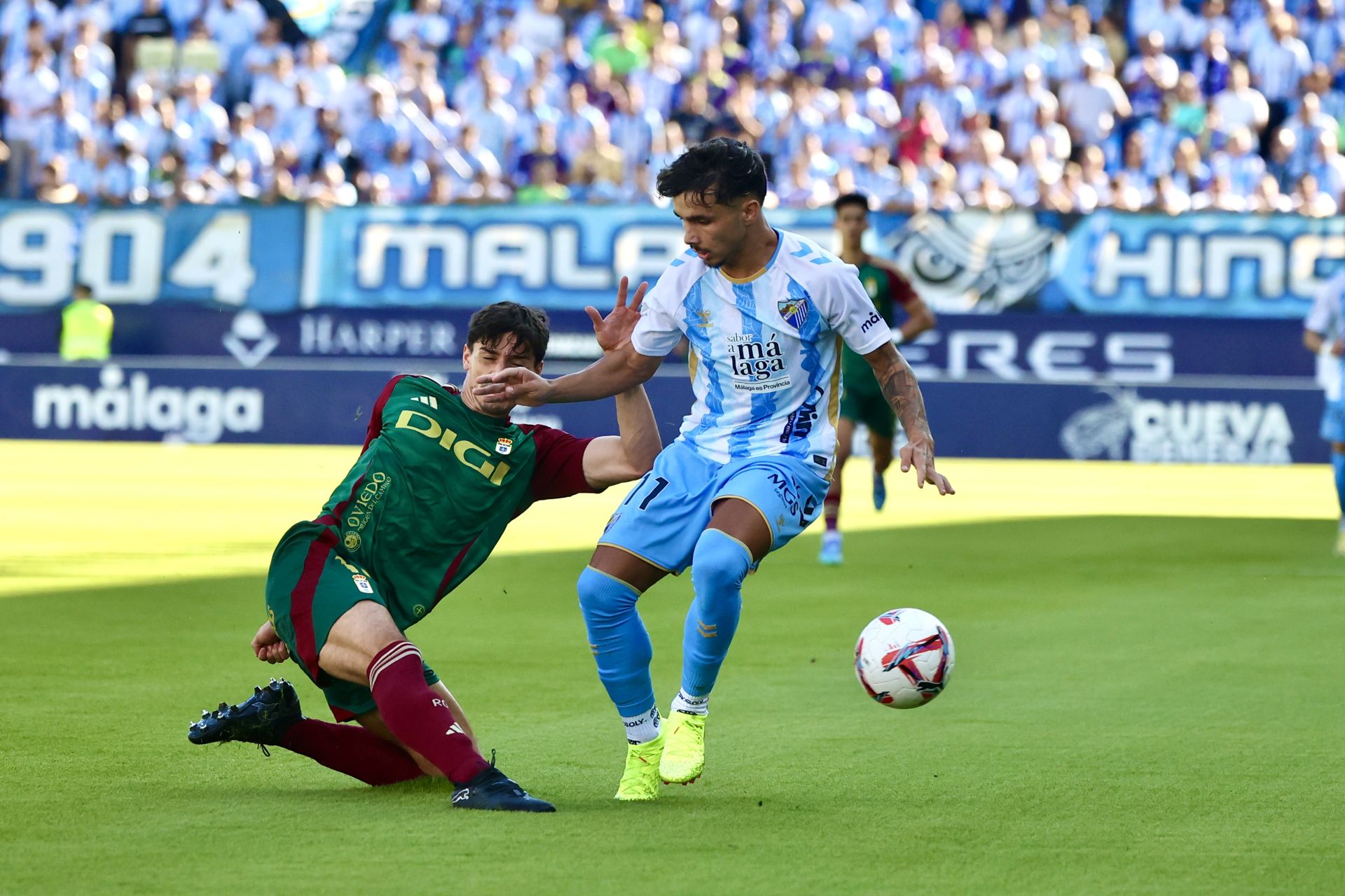 Las mejores jugadas del Málaga - Real Oviedo