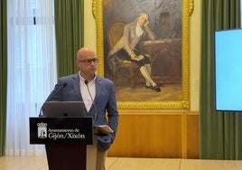 El portavoz del Gobierno en Gijón, Jesús Martínez Salvador.