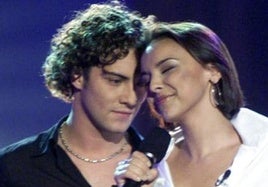 David Bisbal y Chenoa.