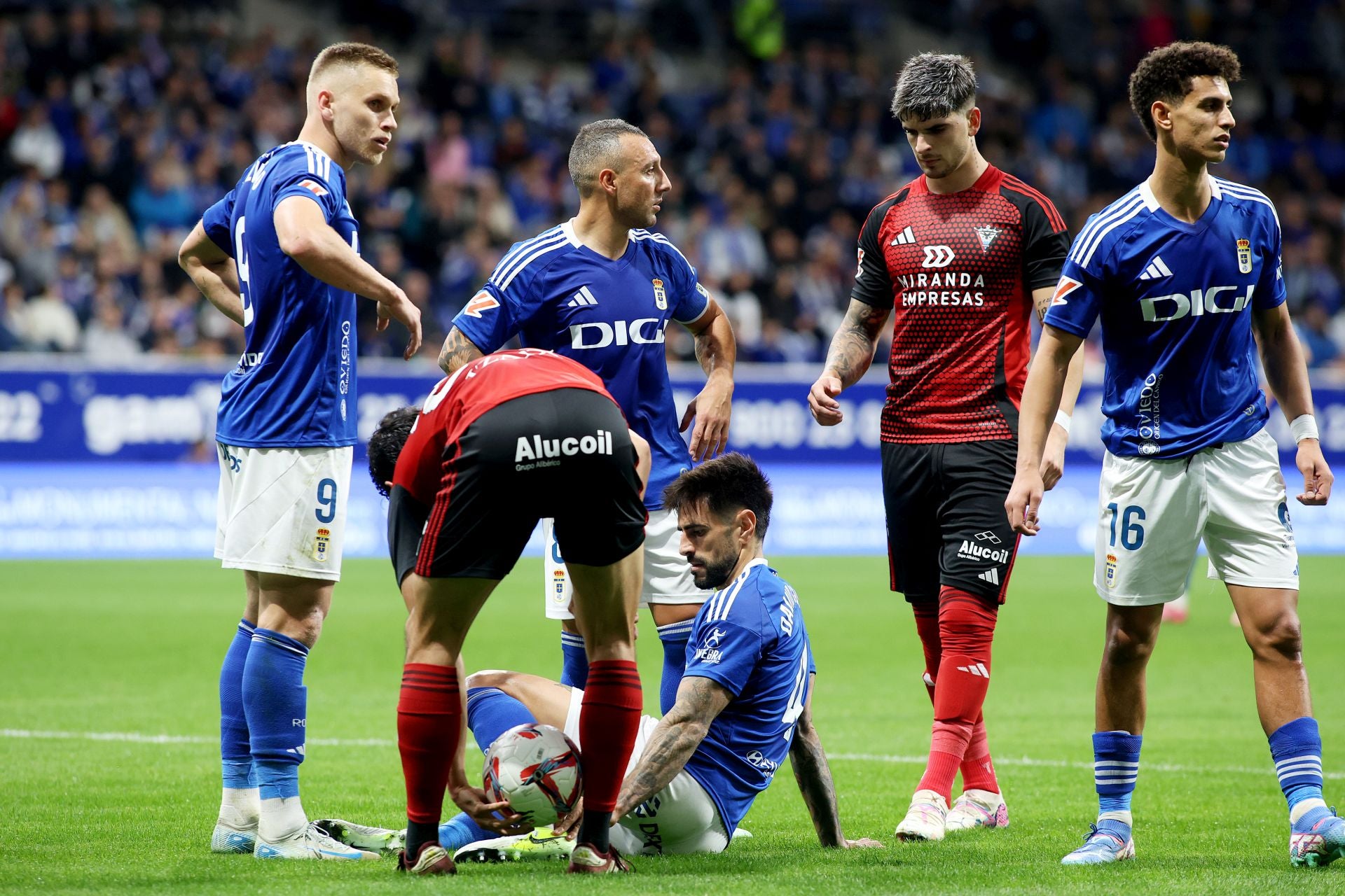 Las mejores imágenes del Real Oviedo 4-1 Mirandés