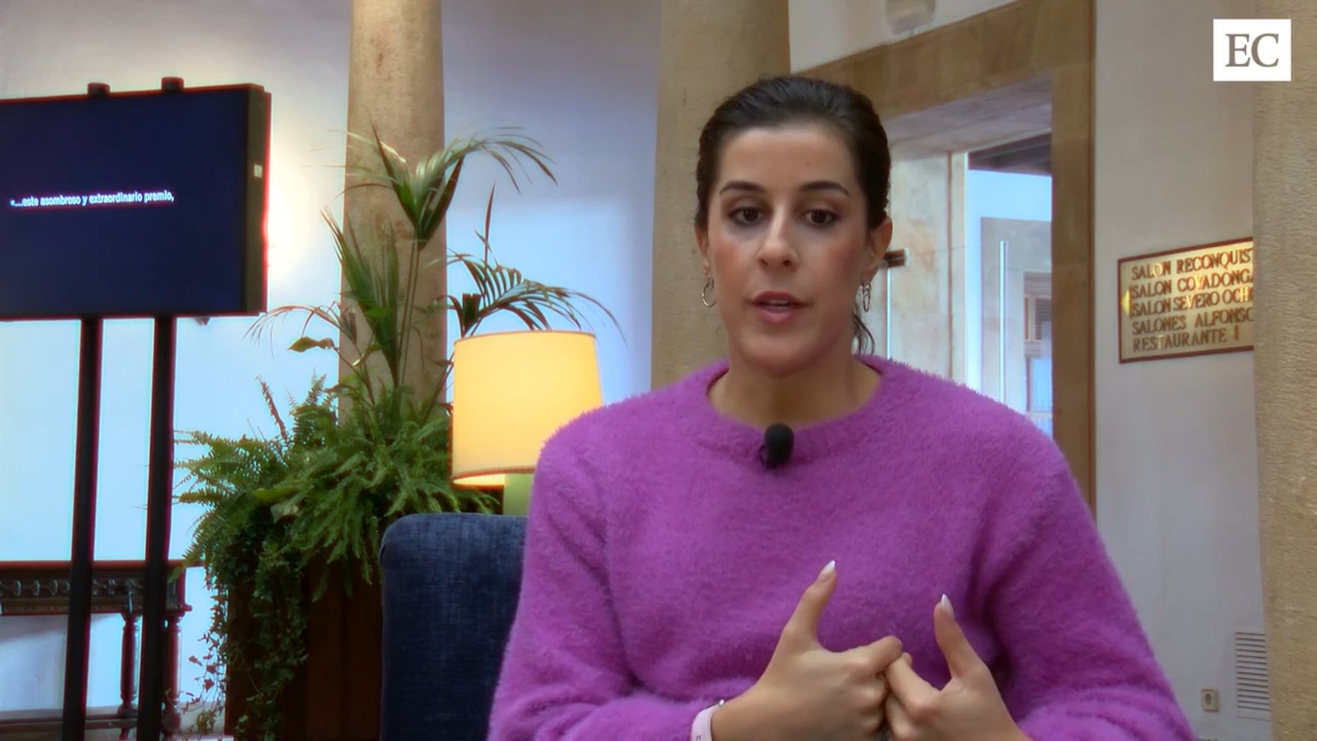 Entrevista de EL COMERCIO a Carolina Marín