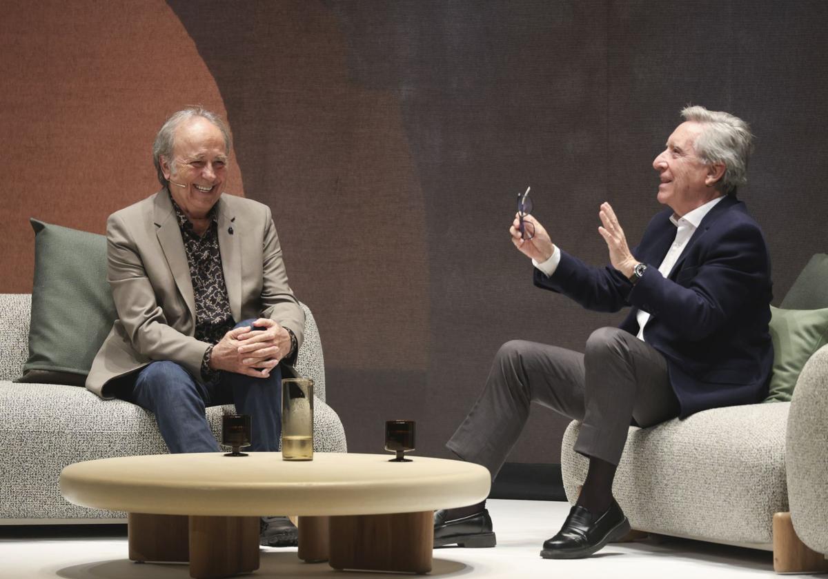 Los mejores momentos de la charla entre Joan Manuel Serrat e Iñaki Gabilondo en el Teatro Jovellanos