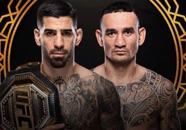 Ilia Topuria y Max Holloway se enfrentarán el sábado 26 de octubre a las 22.45 horas (hora española).