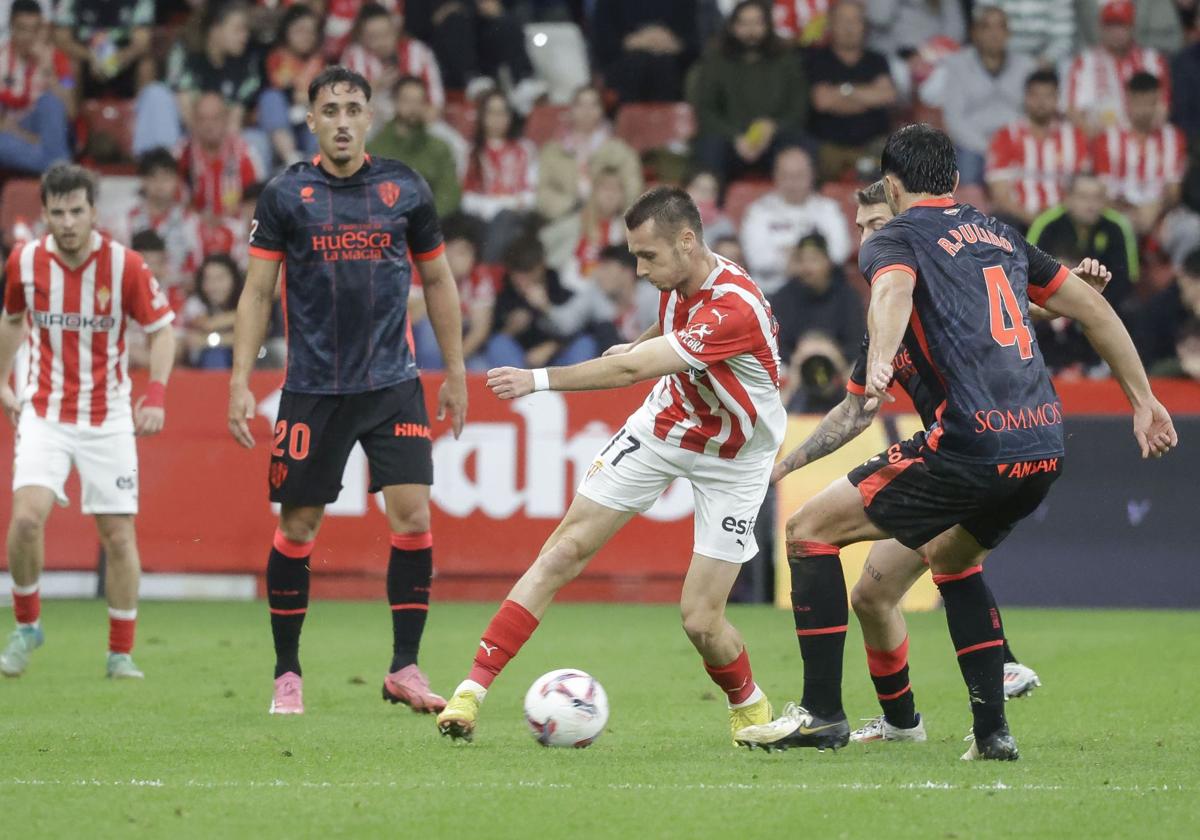 Las mejores jugadas del Sporting - Huesca