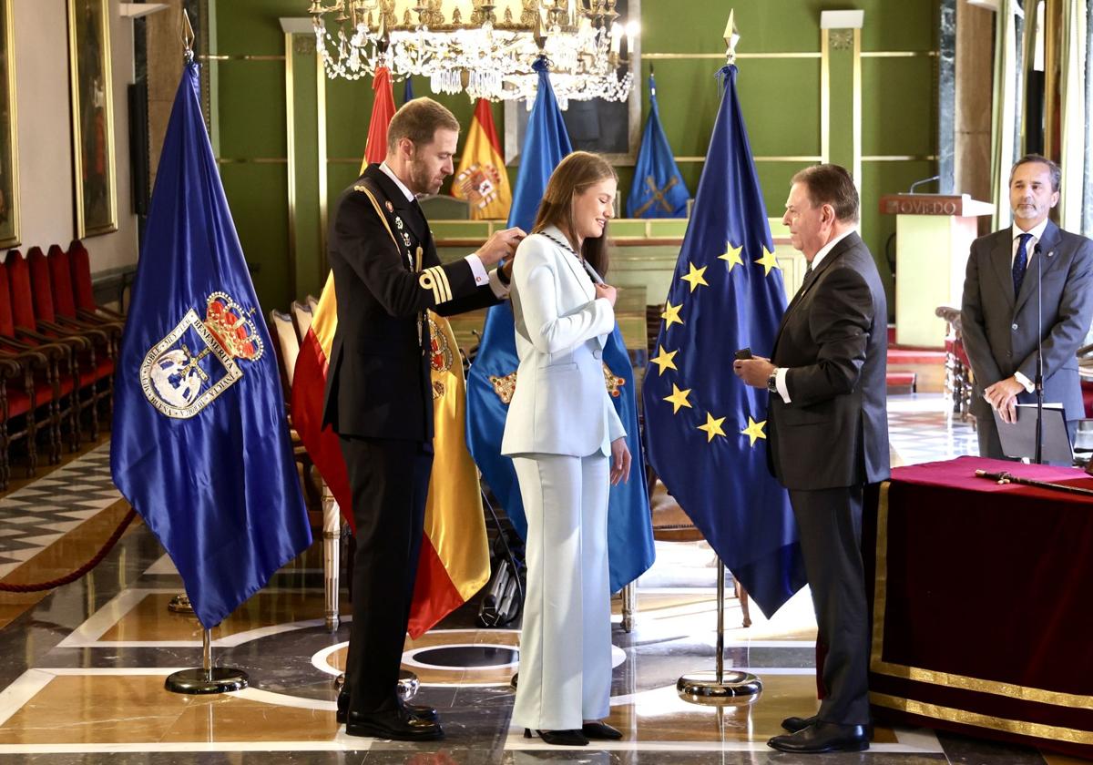 La Princesa Leonor estrecha su vínculo con Asturias: las mejores imágenes de sus actos en Oviedo