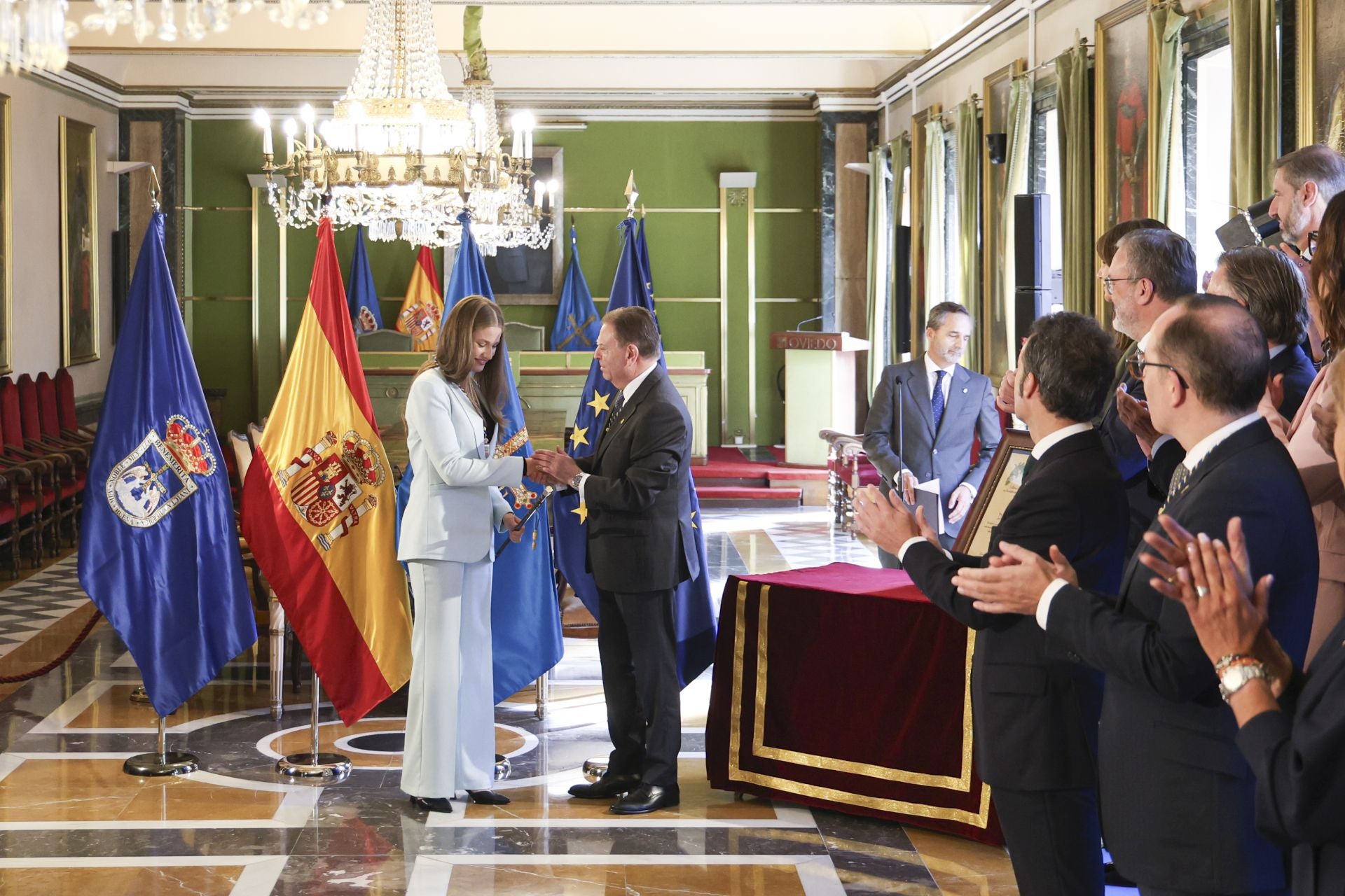 La Princesa Leonor estrecha su vínculo con Asturias: las mejores imágenes de sus actos en Oviedo