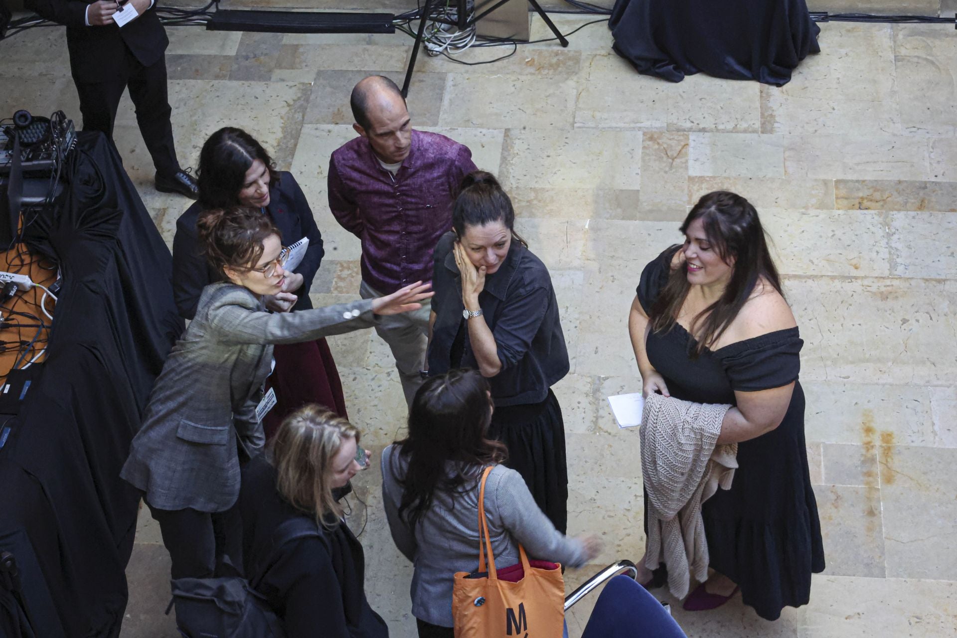 El encuentro de la Agencia Magnum con alumnos de la Escuela Superior de Arte del Principado, en imágenes