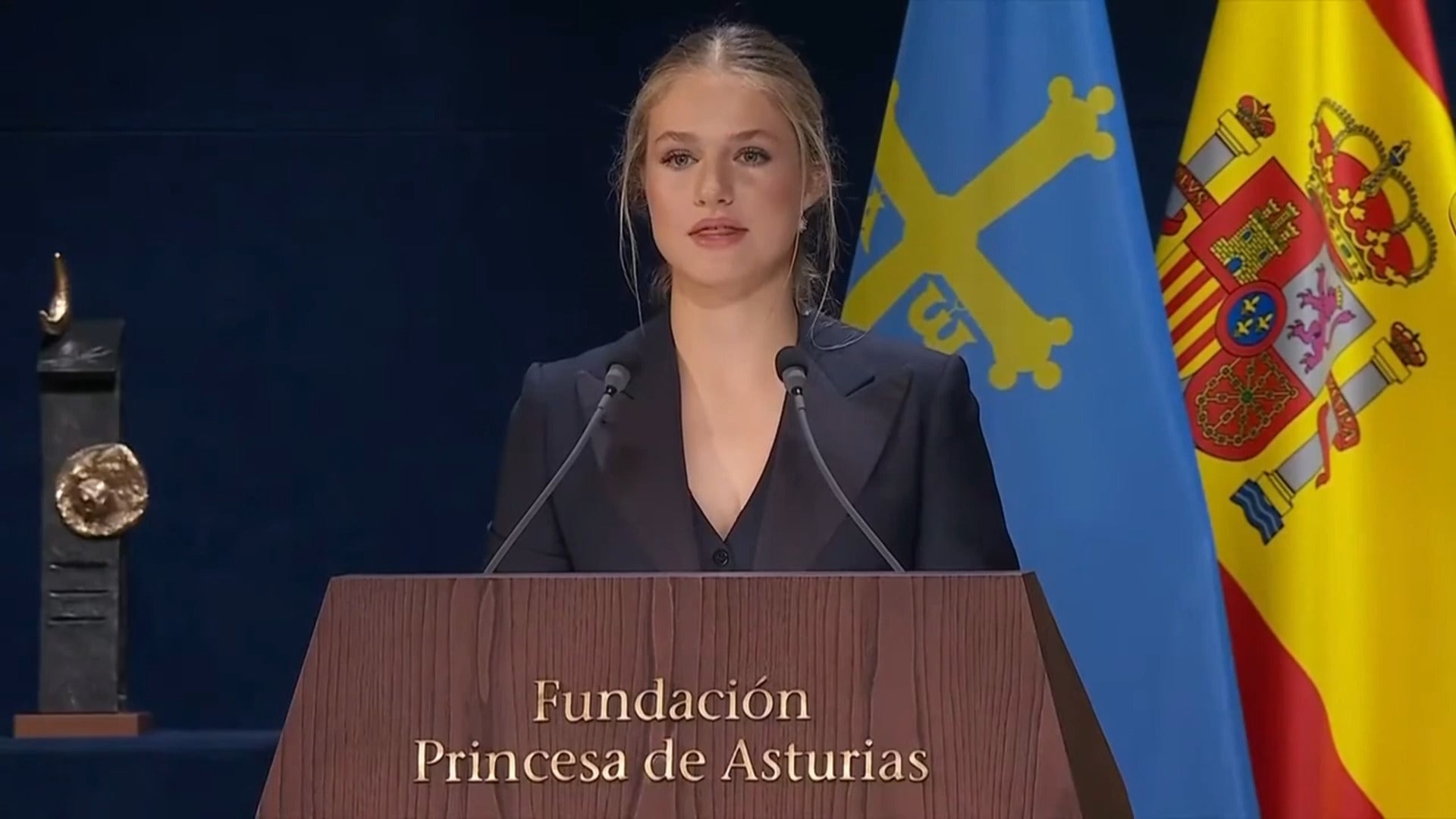 Discurso de la Princesa de Asturias en la ceremonia de los Premios Princesa