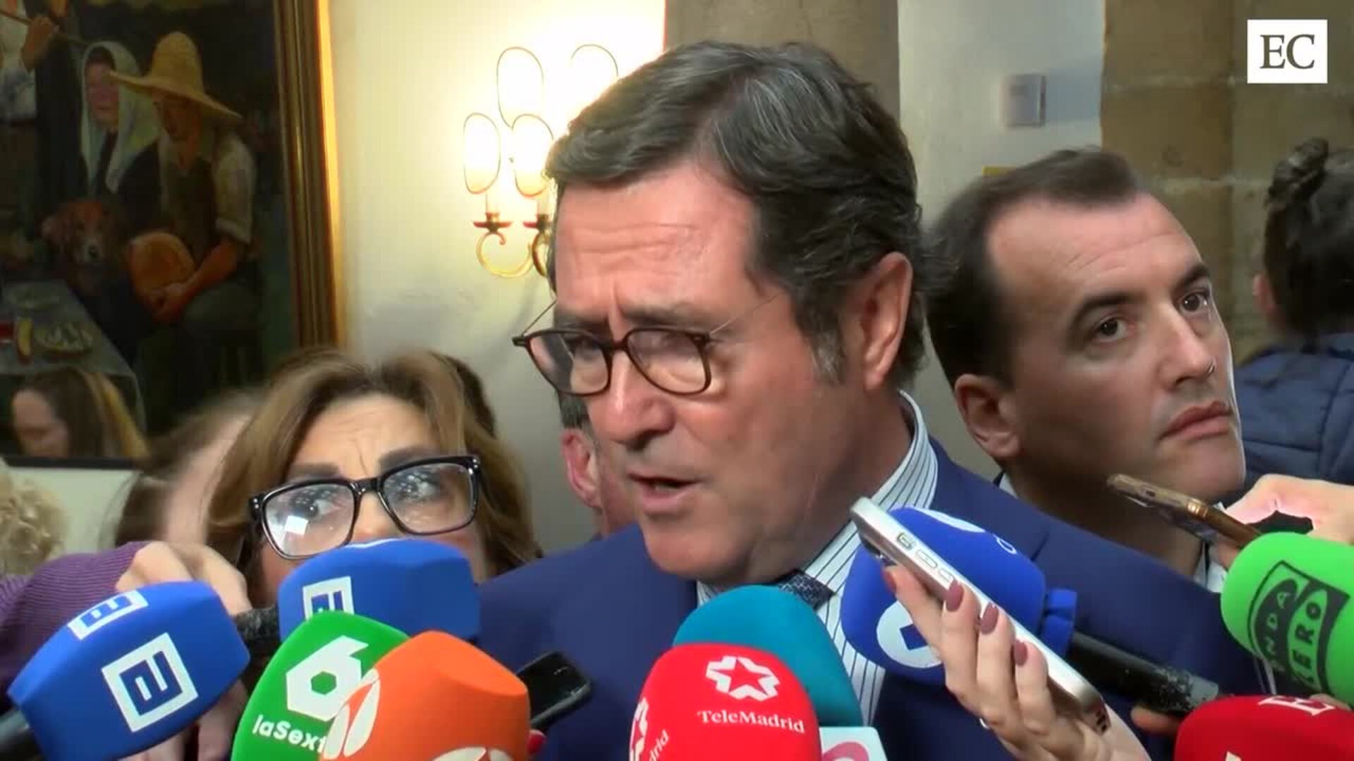 Garamendi, sobre la jornada laboral: «Parece que hay que reventar la negociación colectiva»