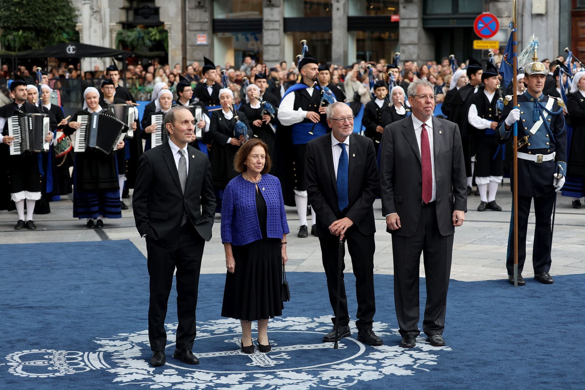 La alfombra azul de los Premios Princesa de Asturias, en imágenes