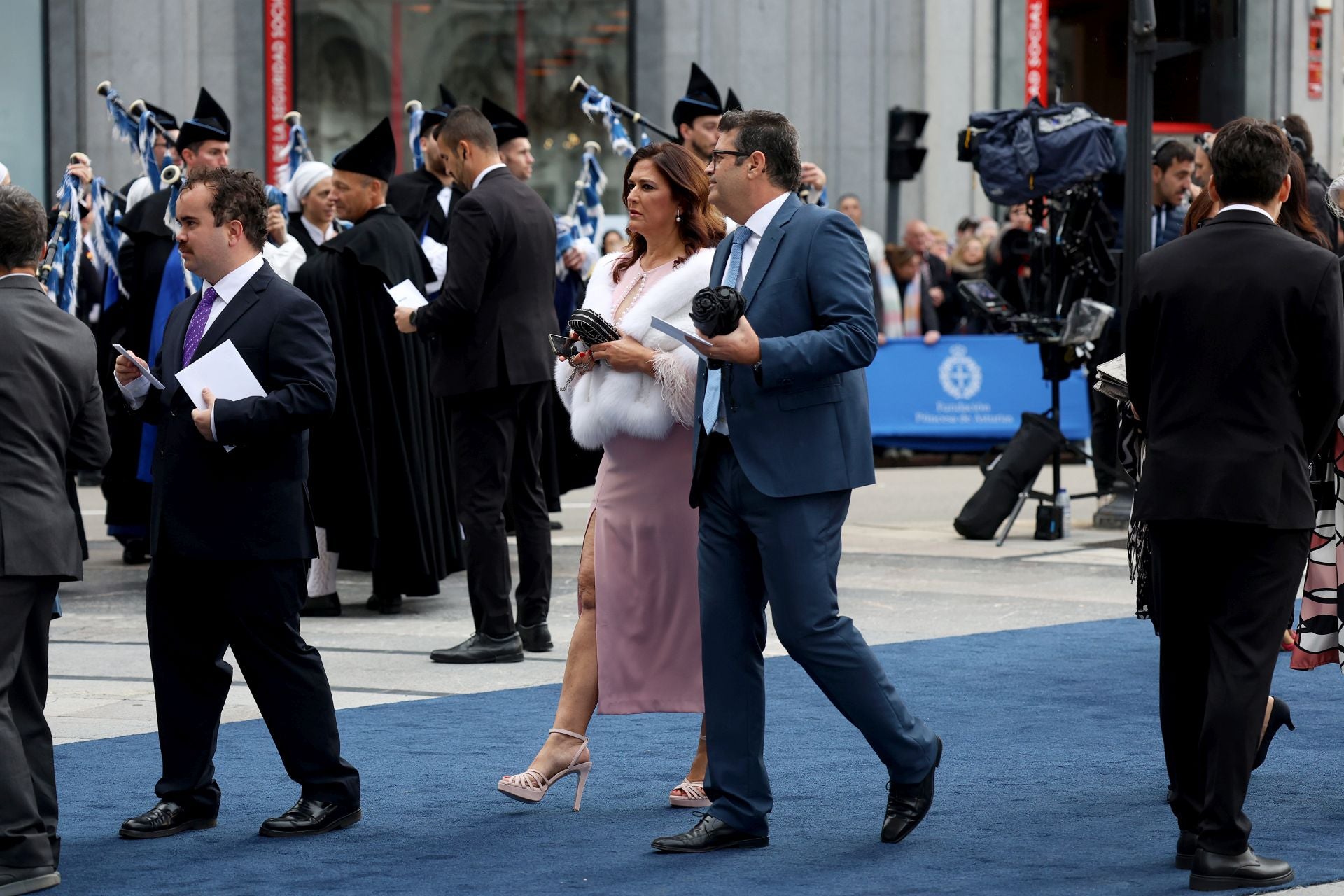 La alfombra azul de los Premios Princesa de Asturias, en imágenes