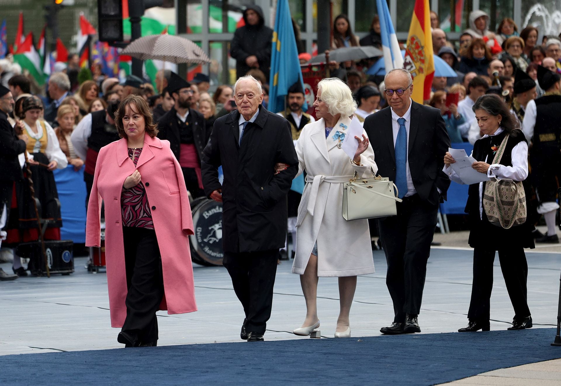 La alfombra azul de los Premios Princesa de Asturias, en imágenes