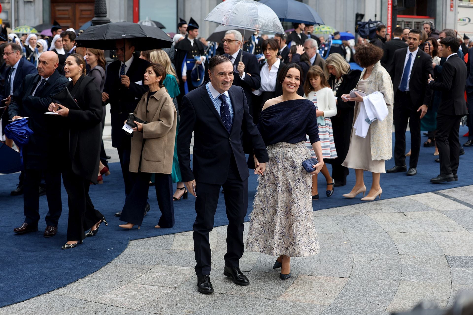 La alfombra azul de los Premios Princesa de Asturias, en imágenes