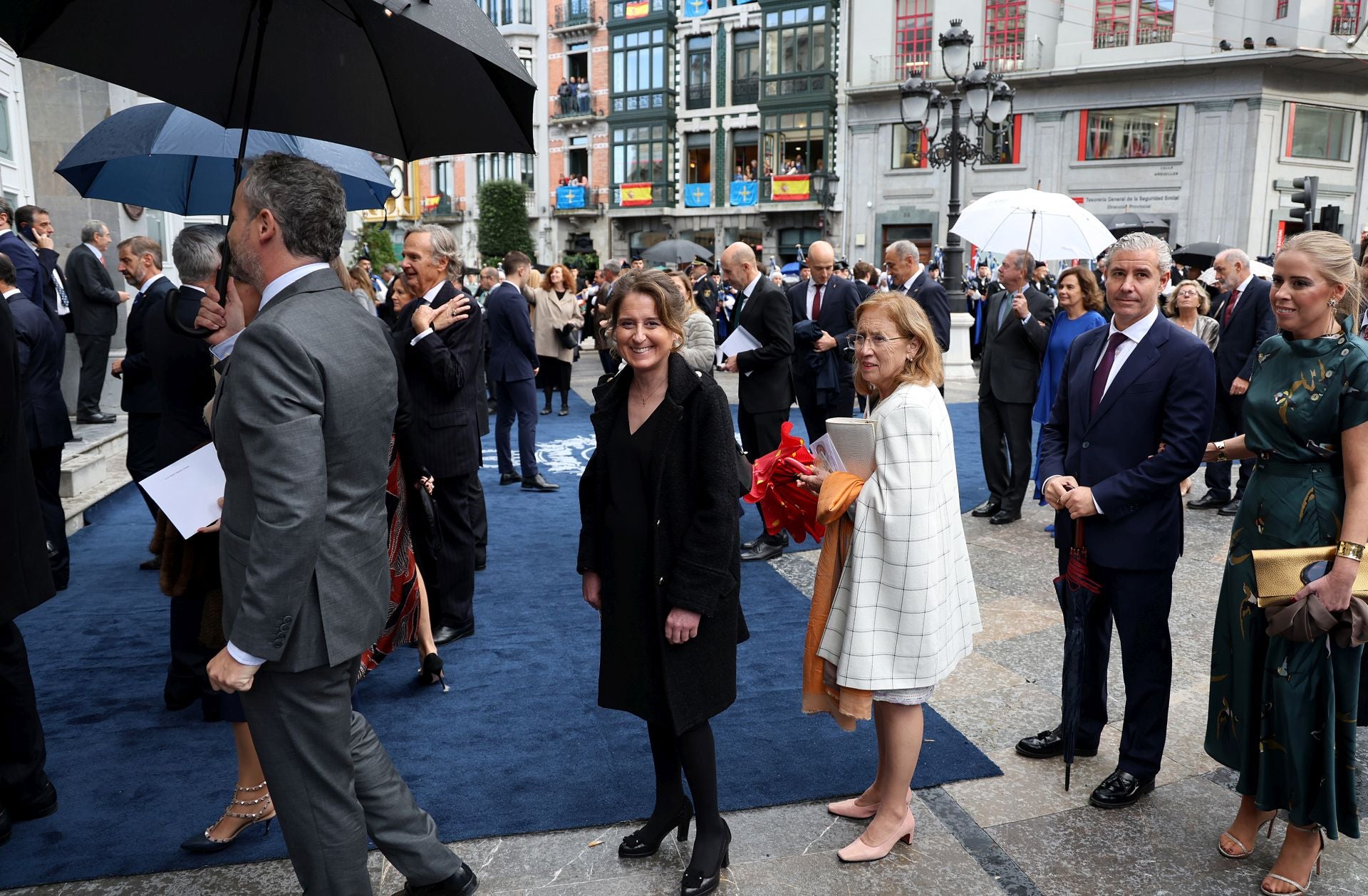 La alfombra azul de los Premios Princesa de Asturias, en imágenes