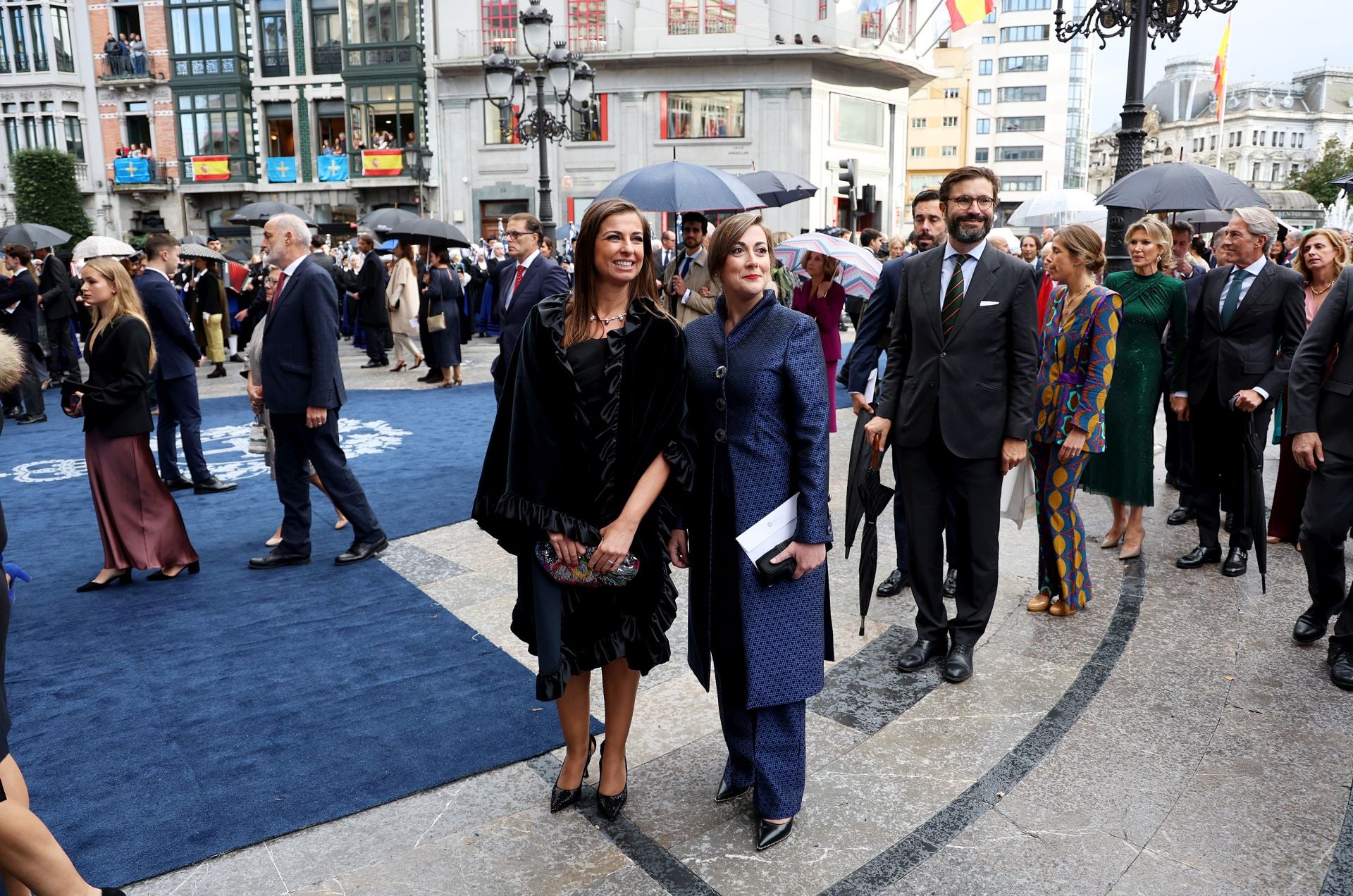 La alfombra azul de los Premios Princesa de Asturias, en imágenes