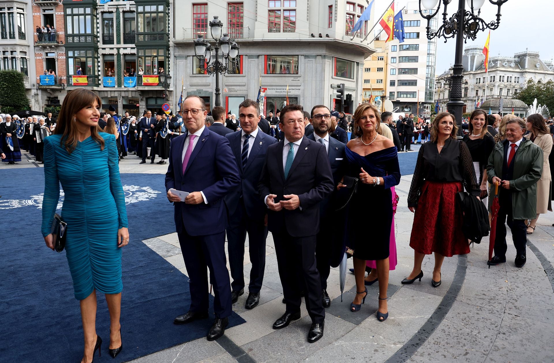 La alfombra azul de los Premios Princesa de Asturias, en imágenes