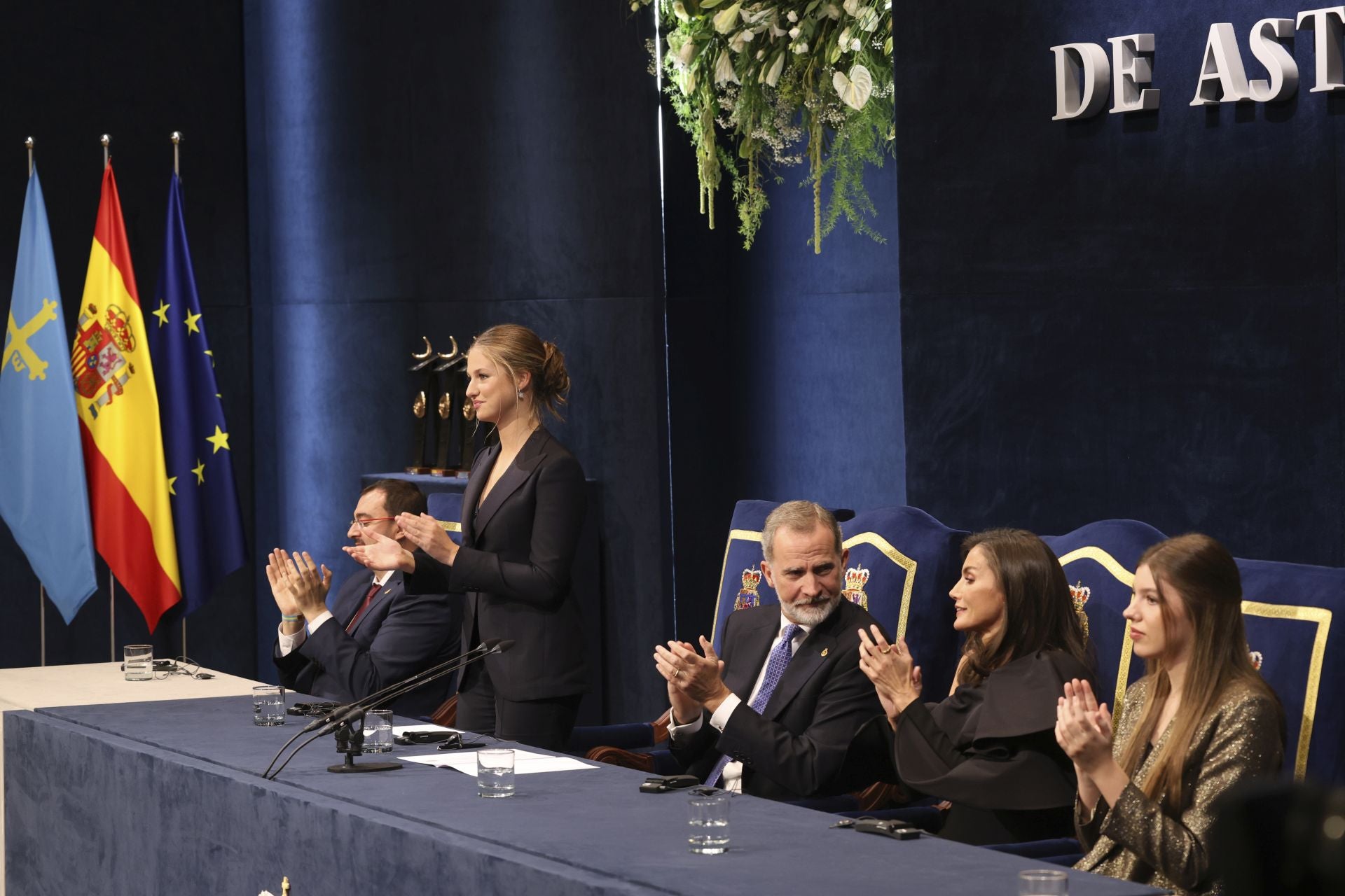 Emoción y sorpresas en la ceremonia de entrega de los Premios Princesa de Asturias