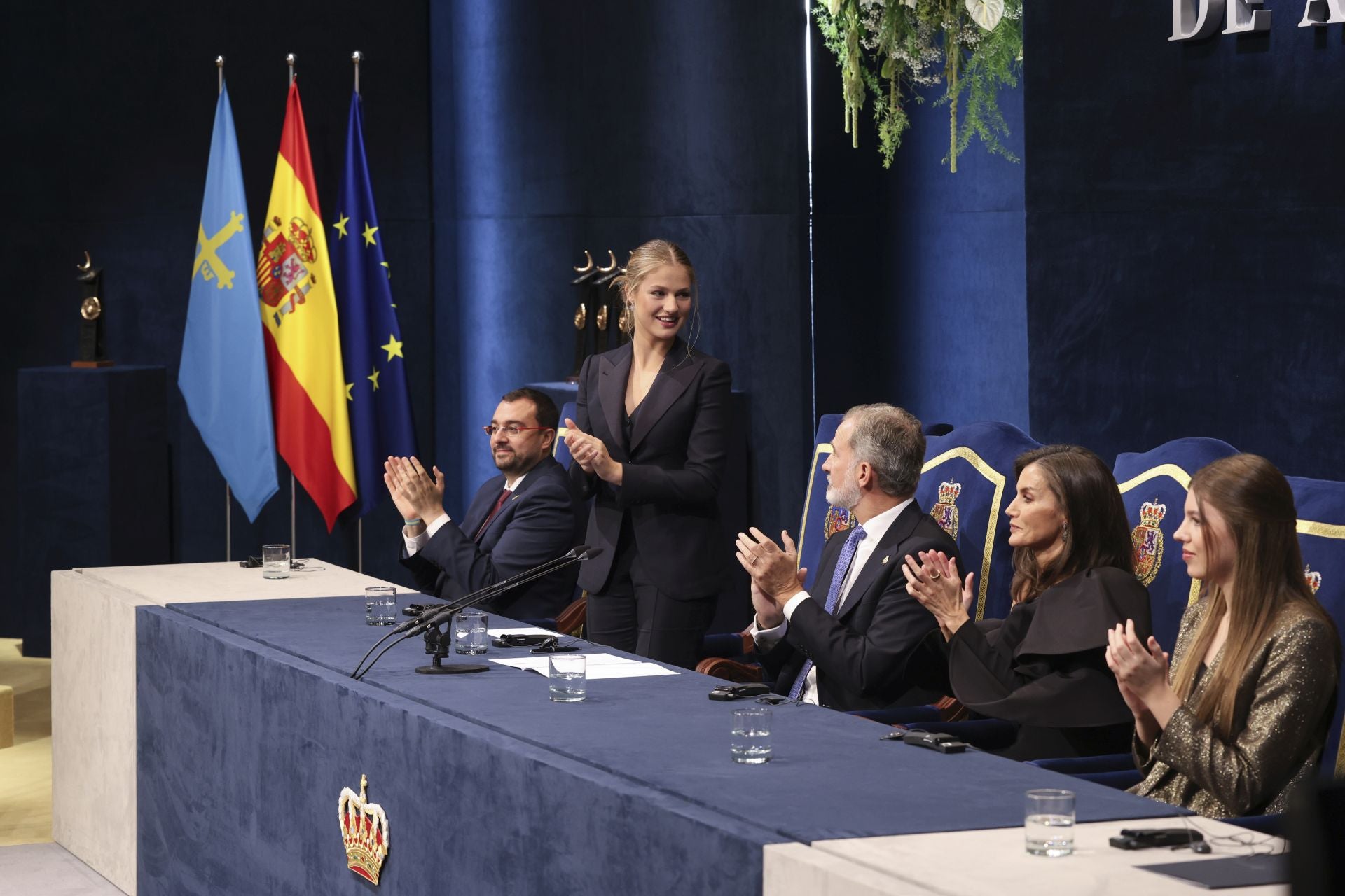 Emoción y sorpresas en la ceremonia de entrega de los Premios Princesa de Asturias