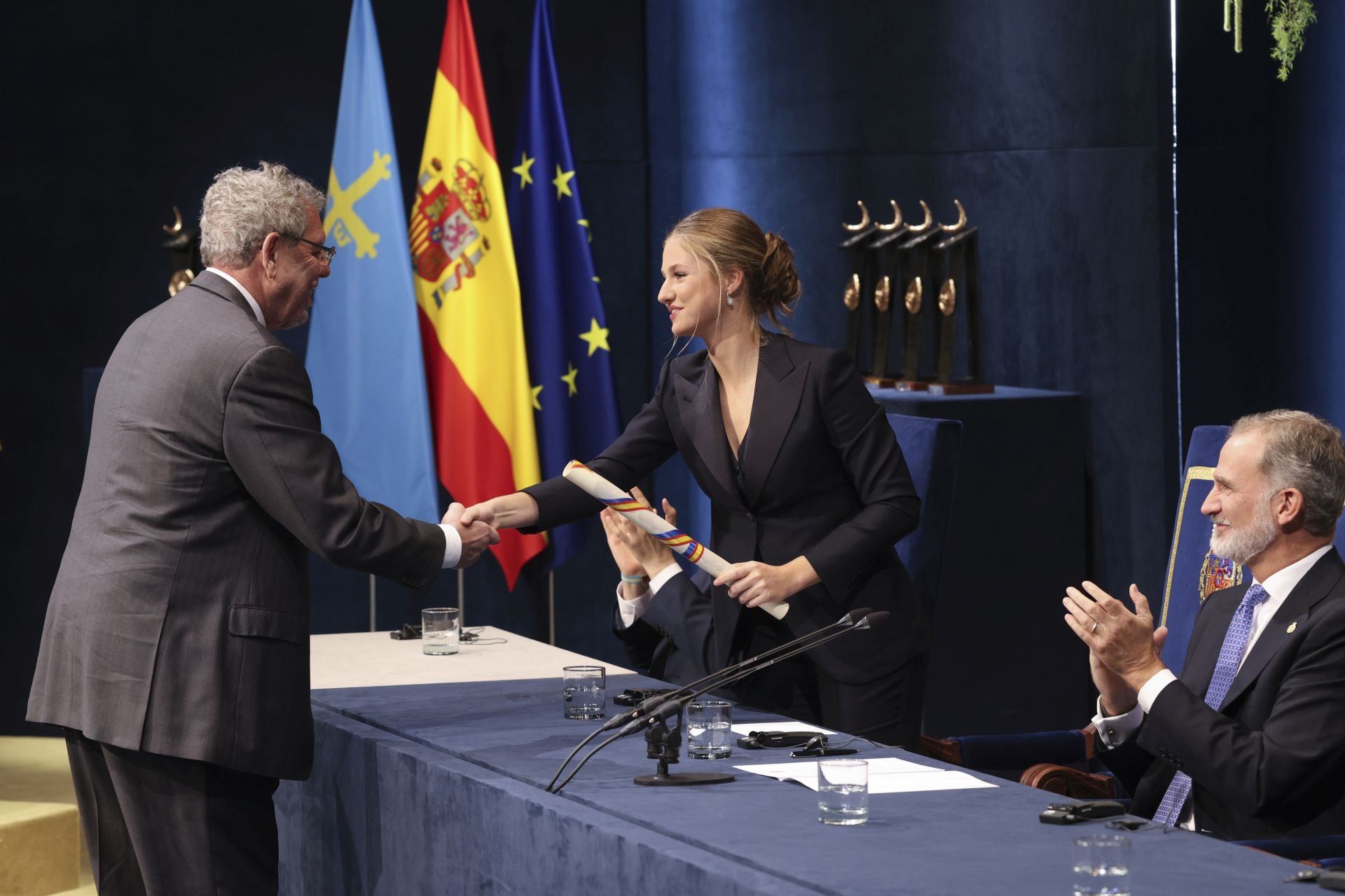 Emoción y sorpresas en la ceremonia de entrega de los Premios Princesa de Asturias